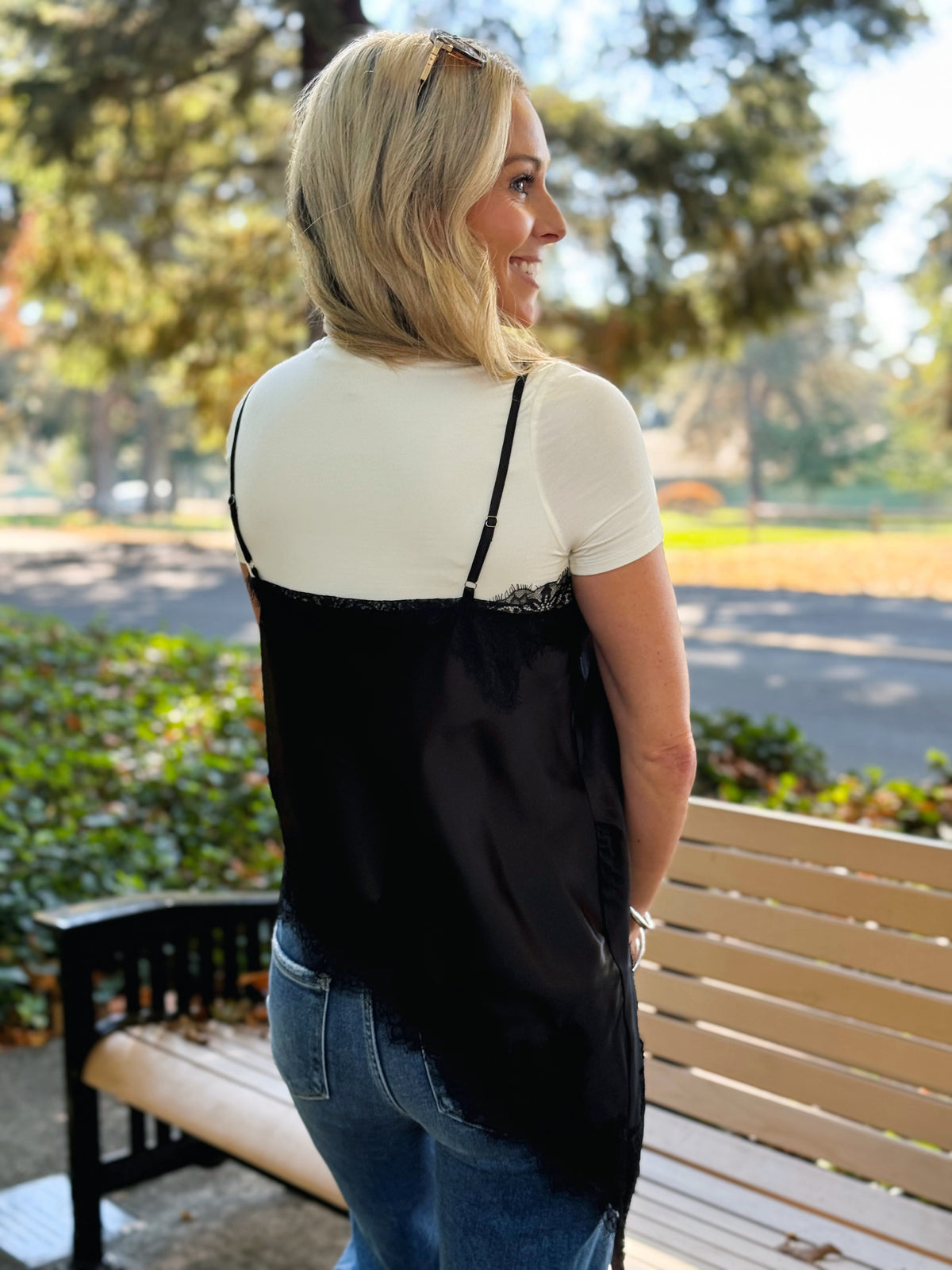 Calla Tank - BLACK