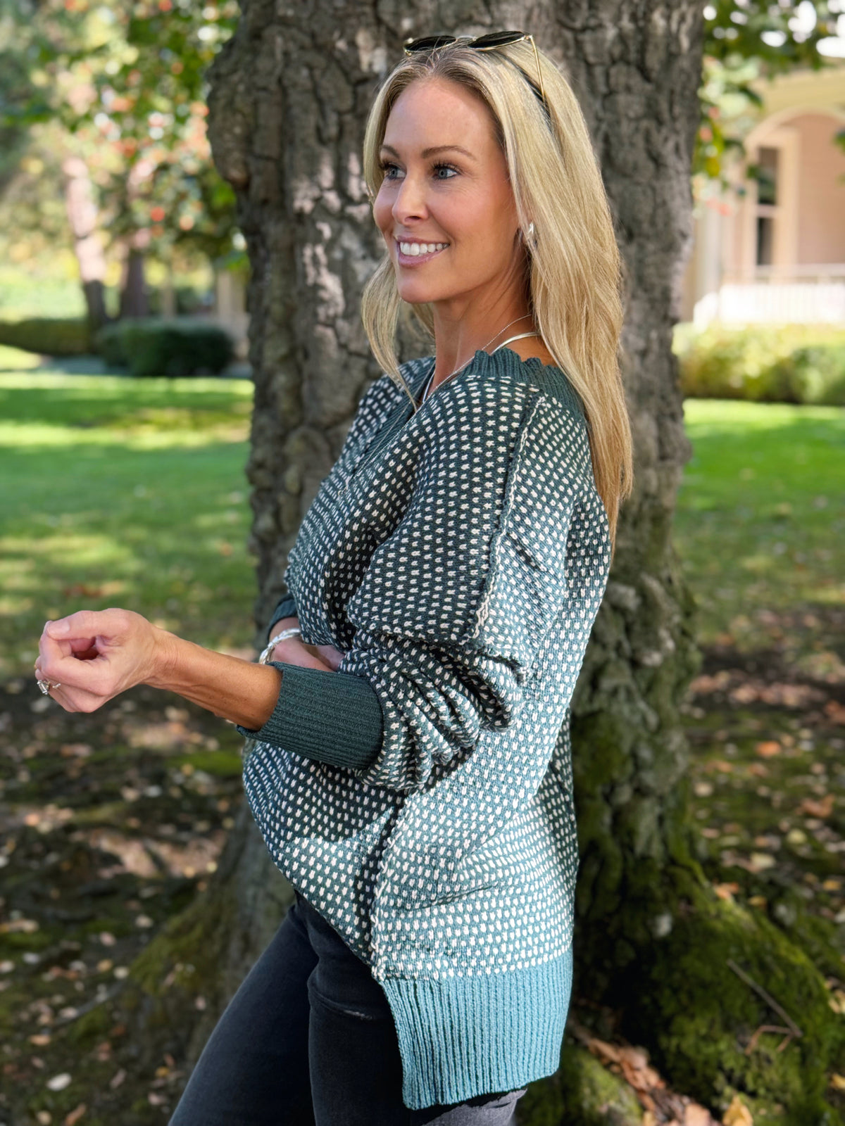 Favorite Sunday Sweater - FOREST