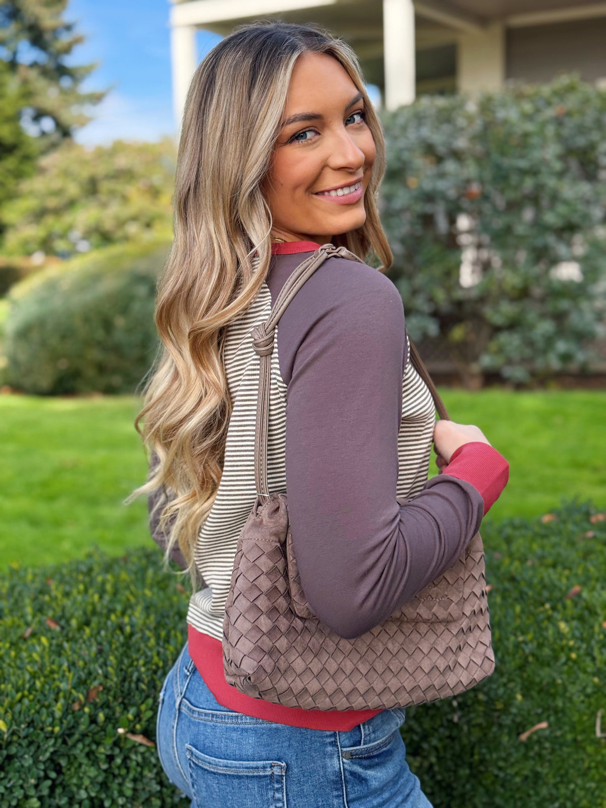 Hollis Top - MOCHA/IVORY