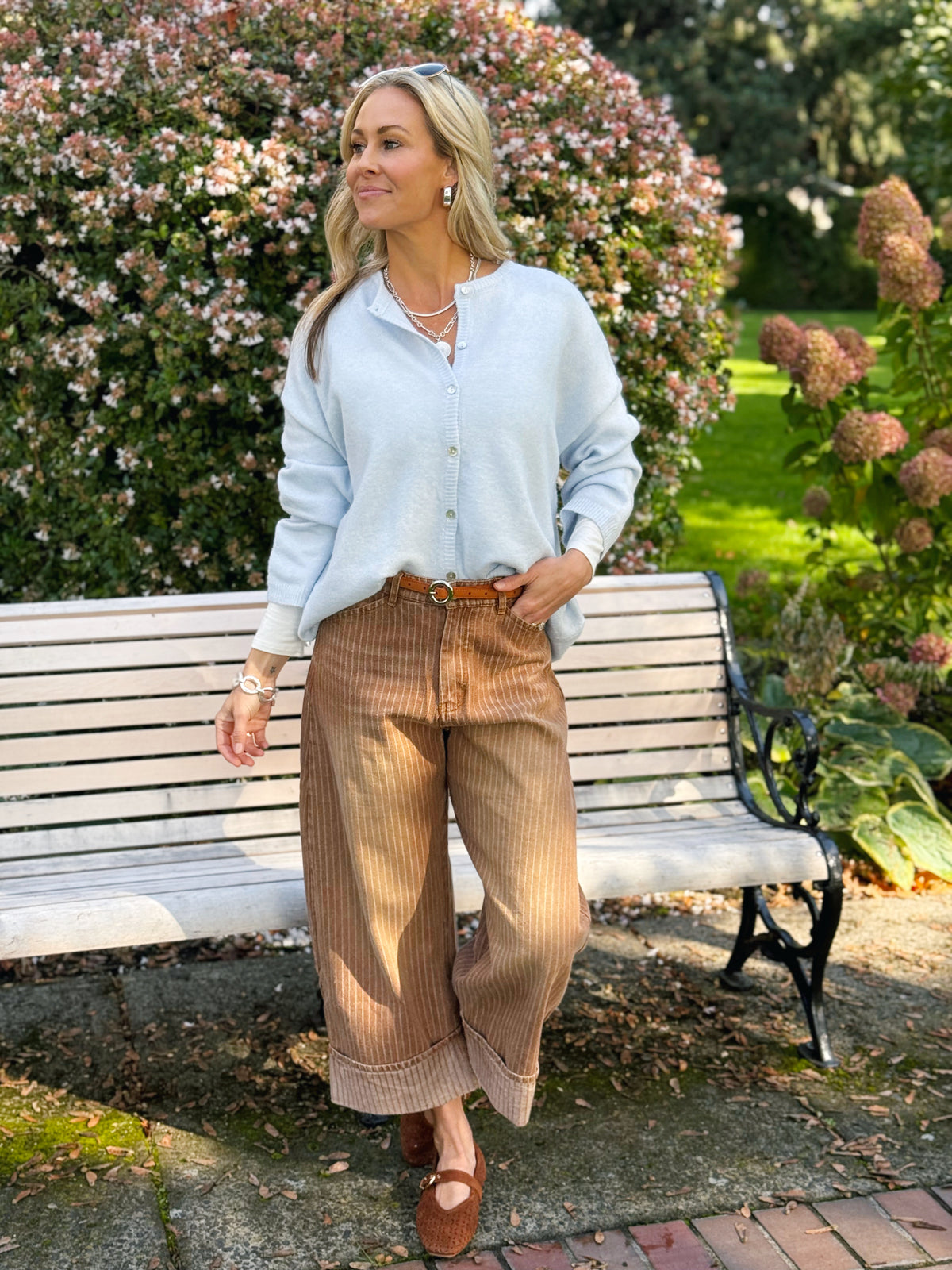City Home Pants - WASHED BROWN