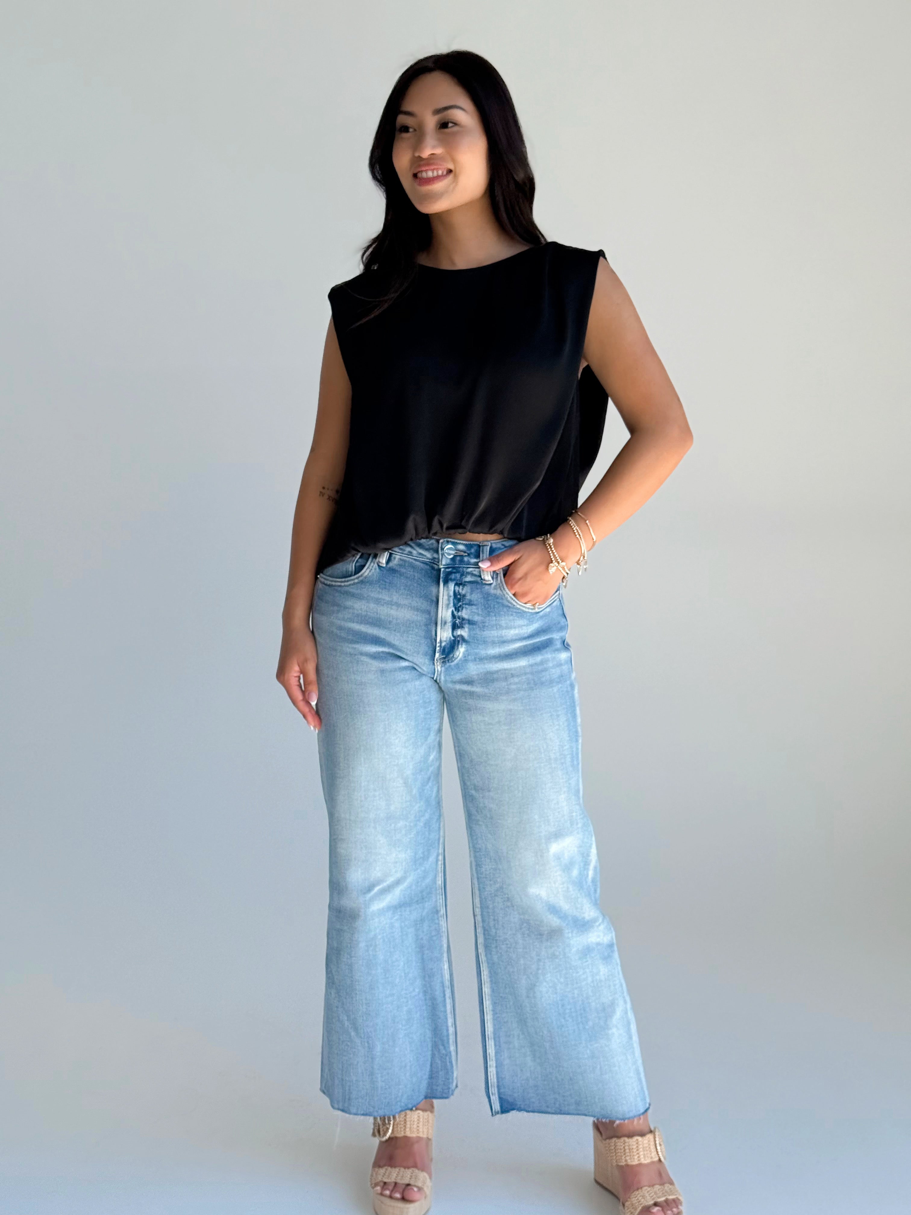 Michelle Blouse - BLACK