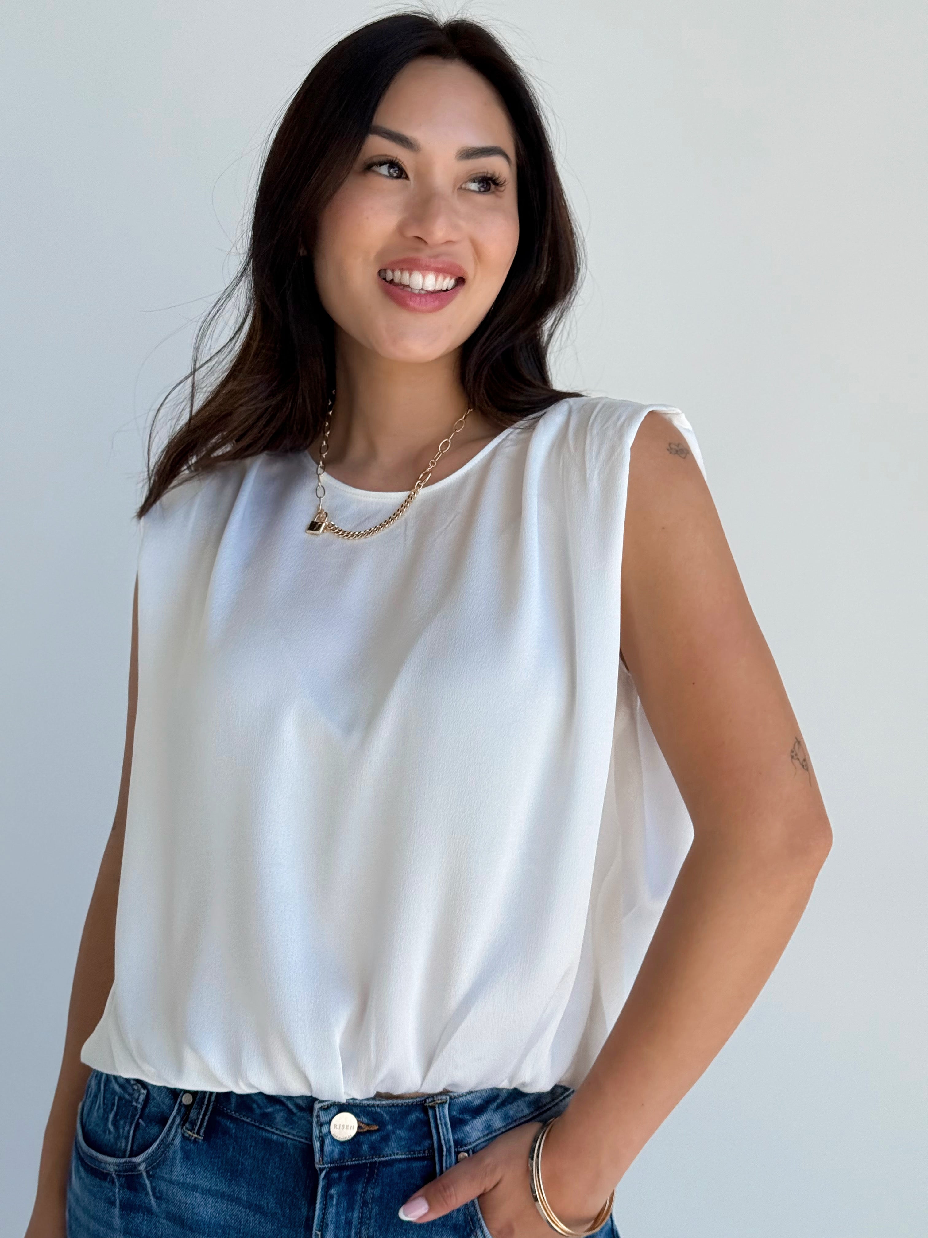 Michelle Blouse - OFF WHITE