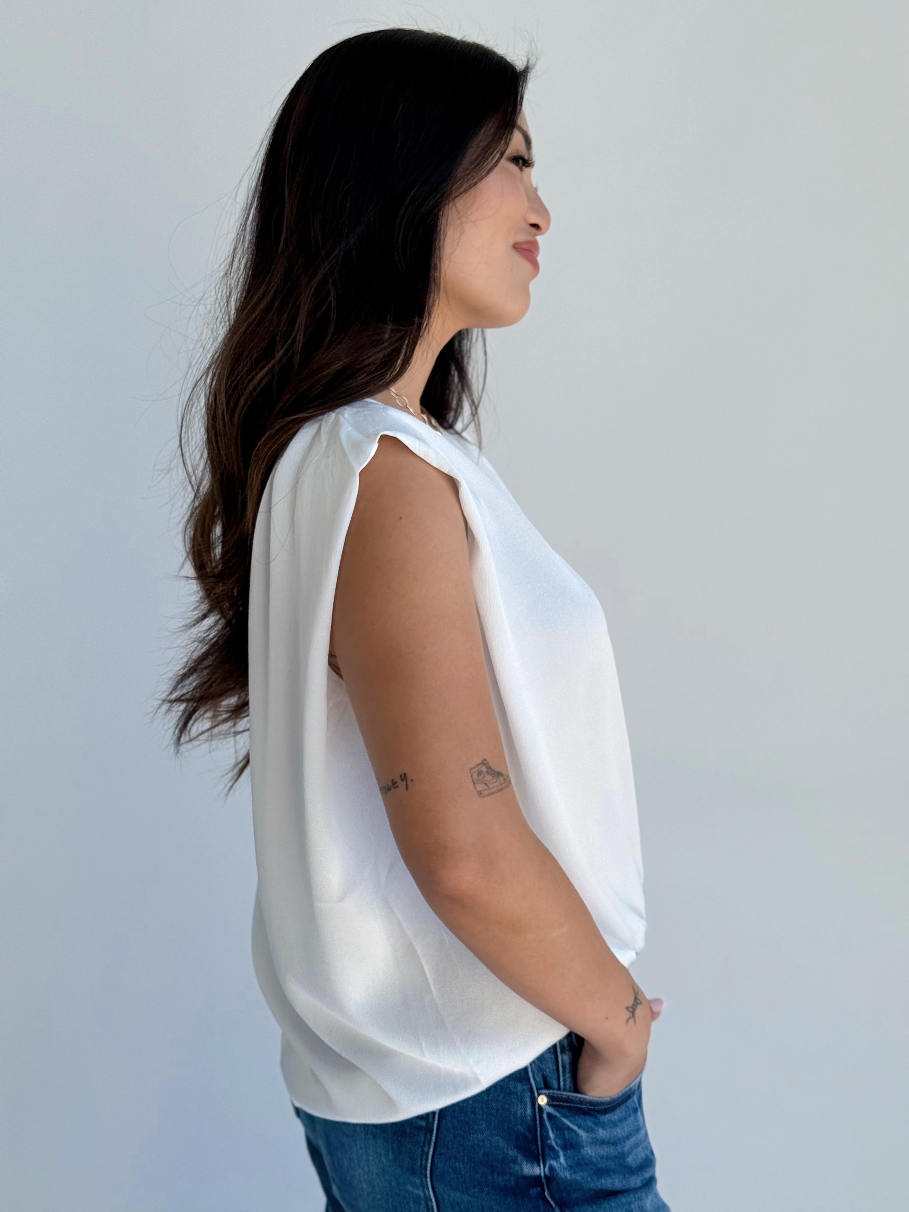 Michelle Blouse - OFF WHITE