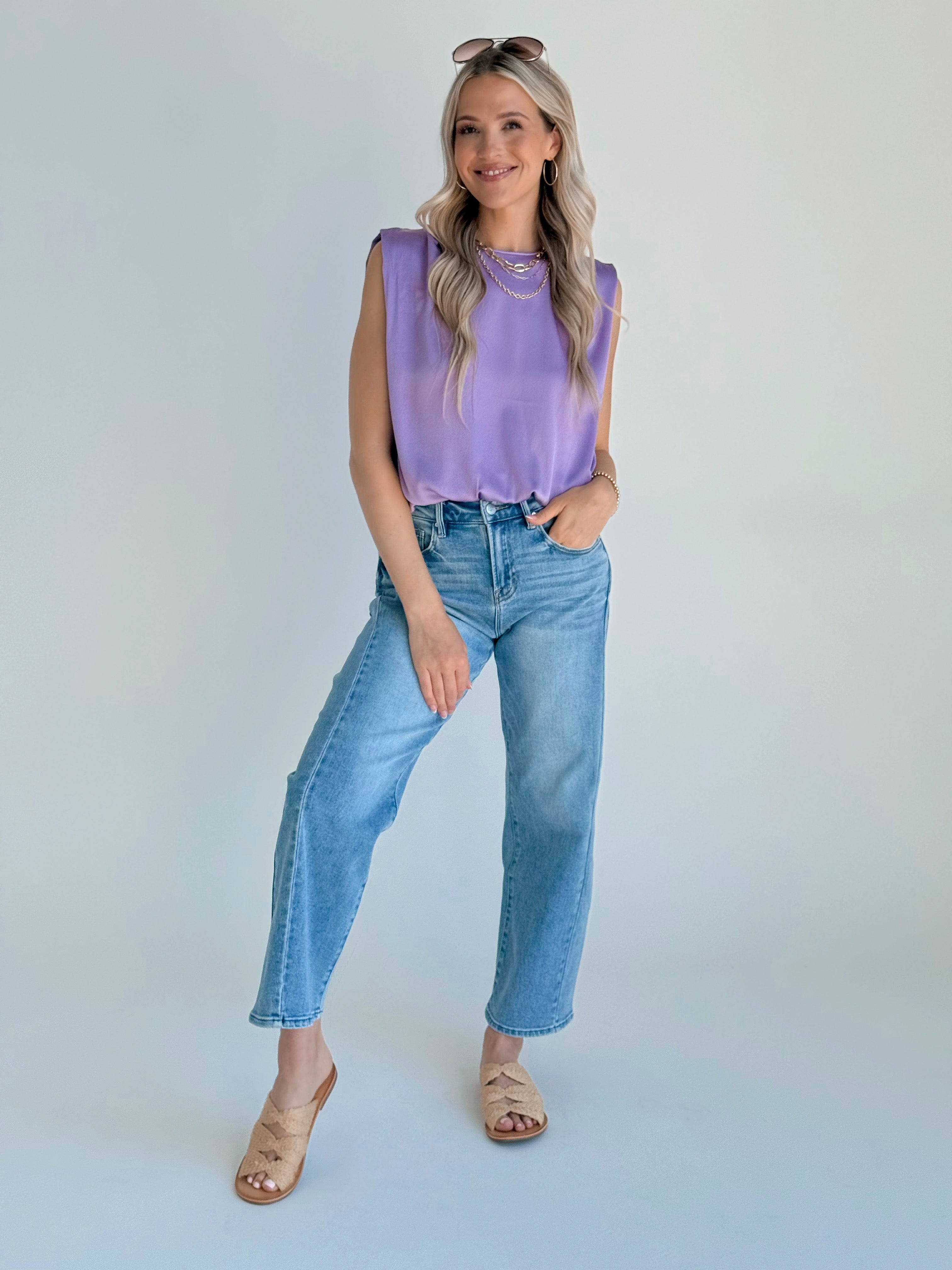 Michelle Blouse - PLUMERIA