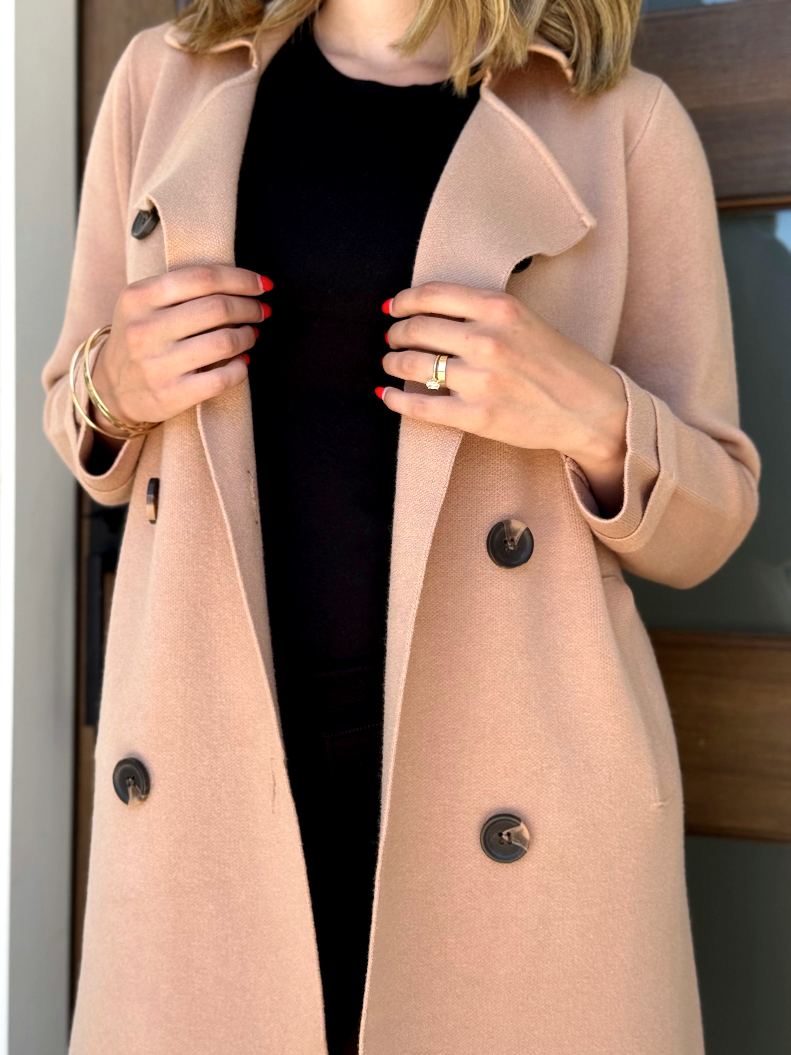 Anastasia Sweater Coat - MACCHIATO