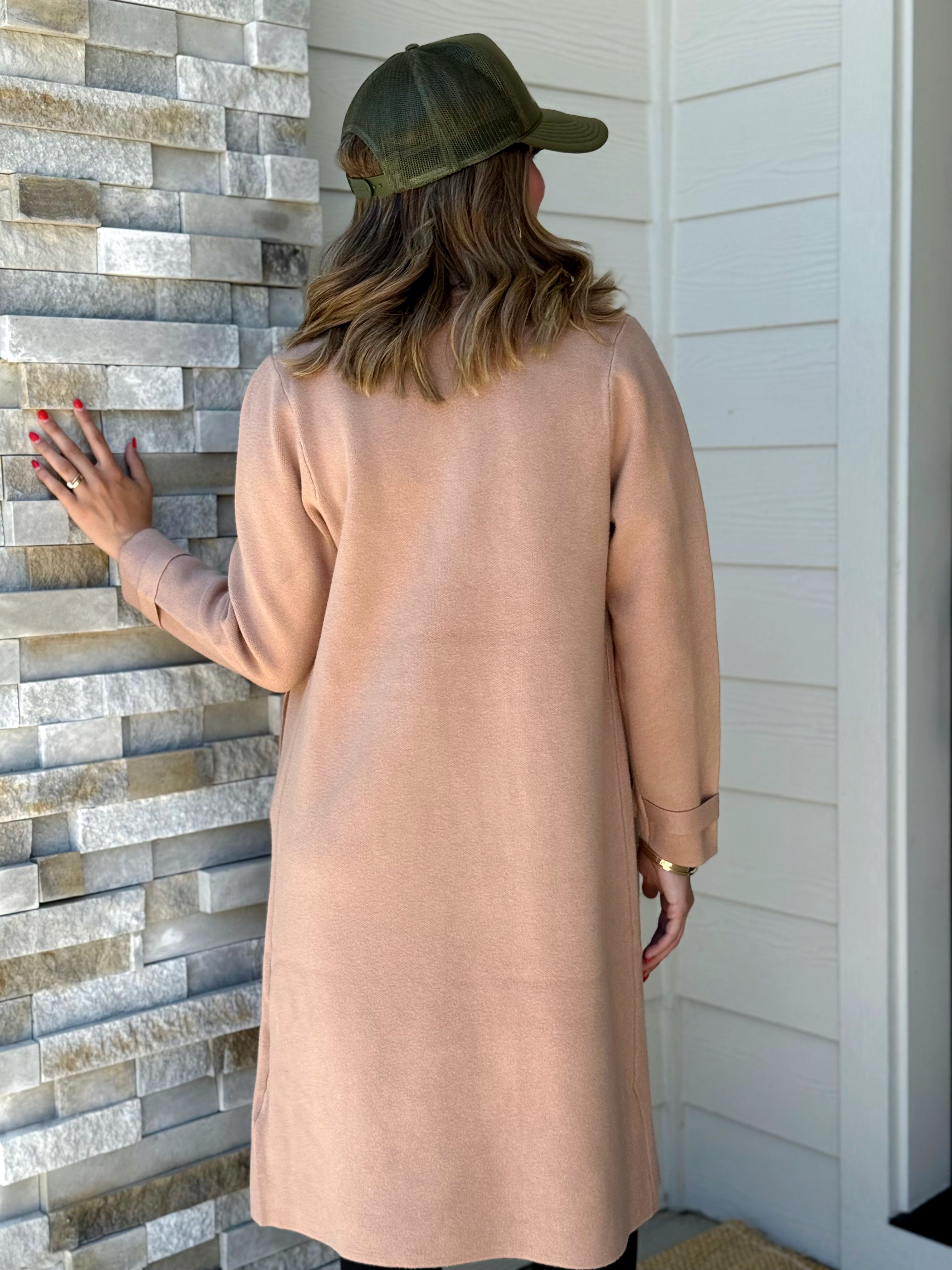 Anastasia Sweater Coat - MACCHIATO