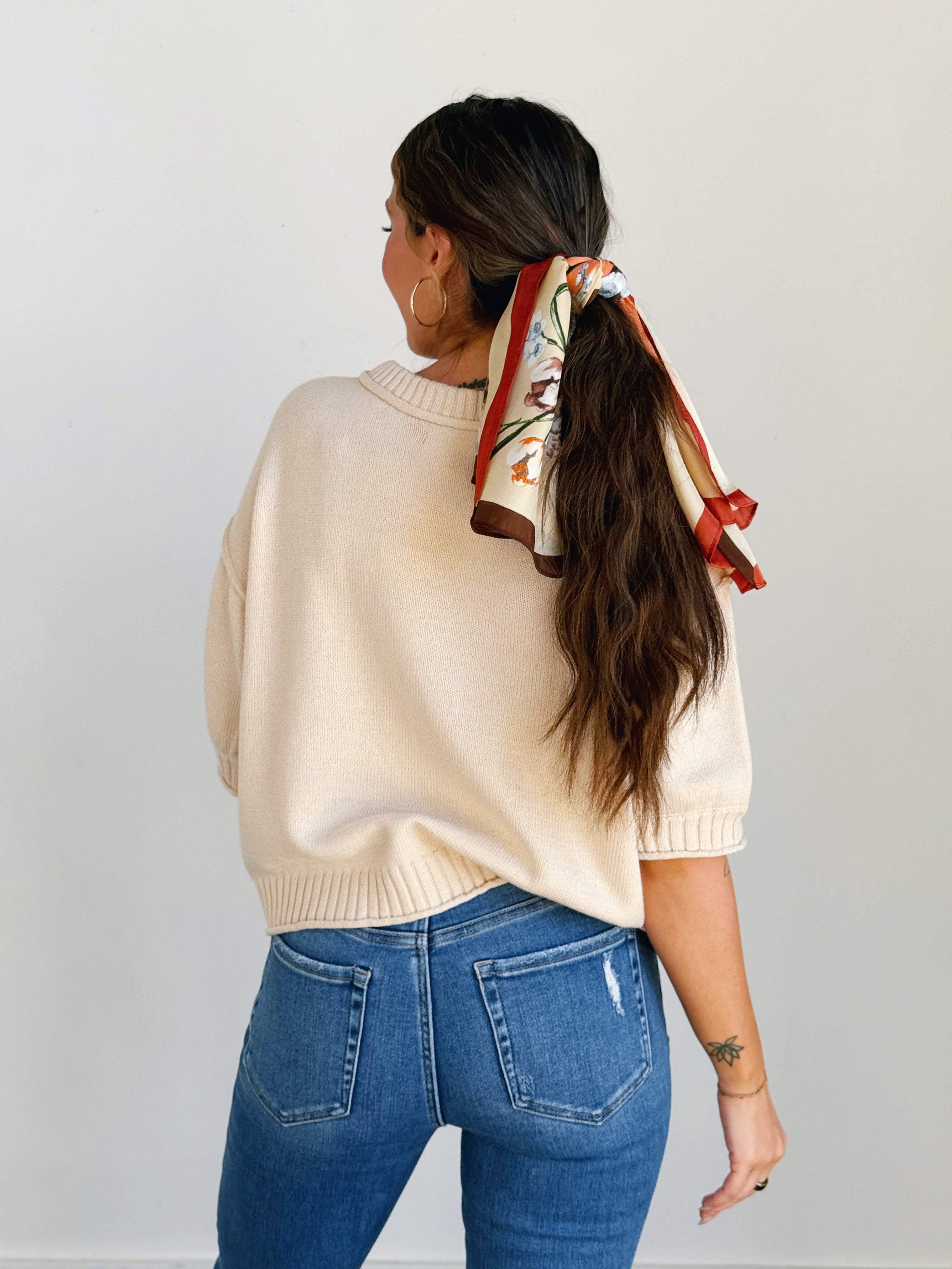 Genova Cardigan - NATURAL