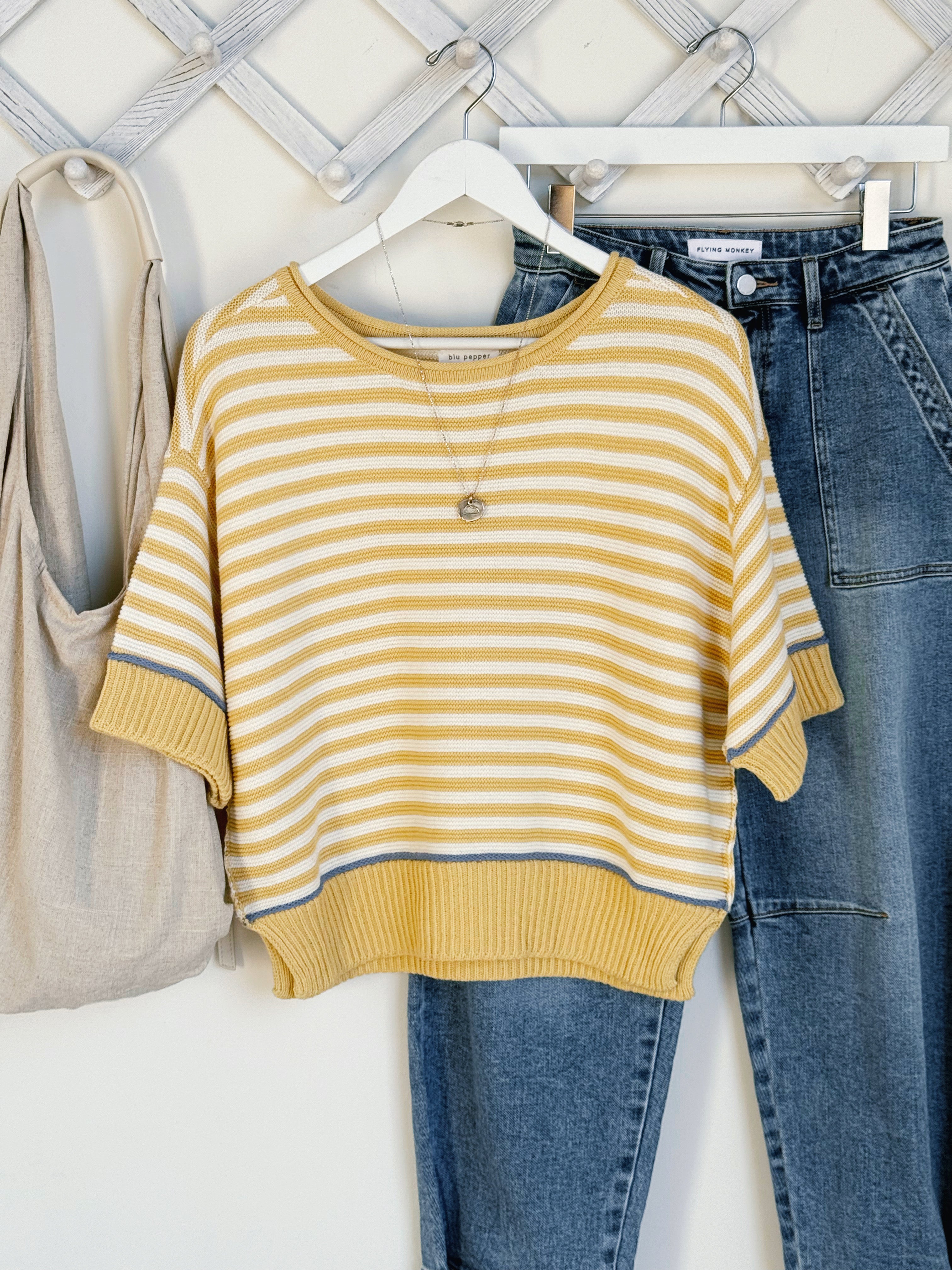 Golden Coast Sweater - BUTTER YELLOW