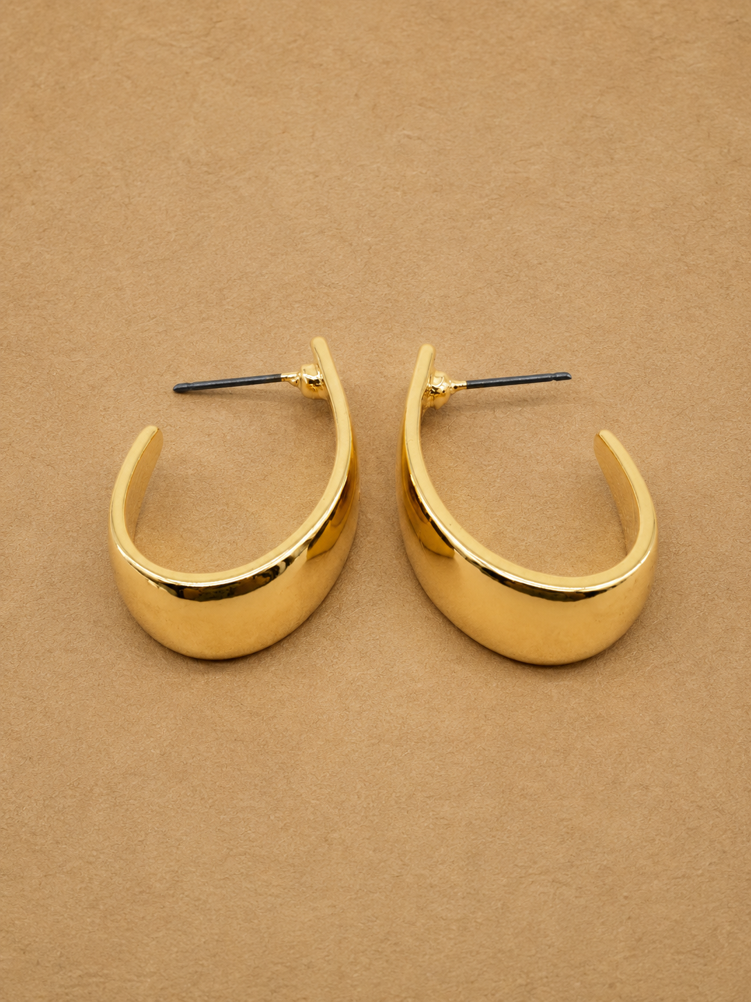Benson Hoop Earrings - GOLD