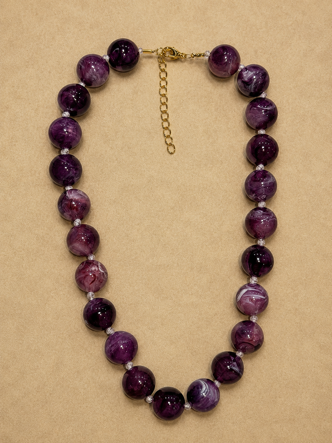 Beatrice Necklace - PURPLE
