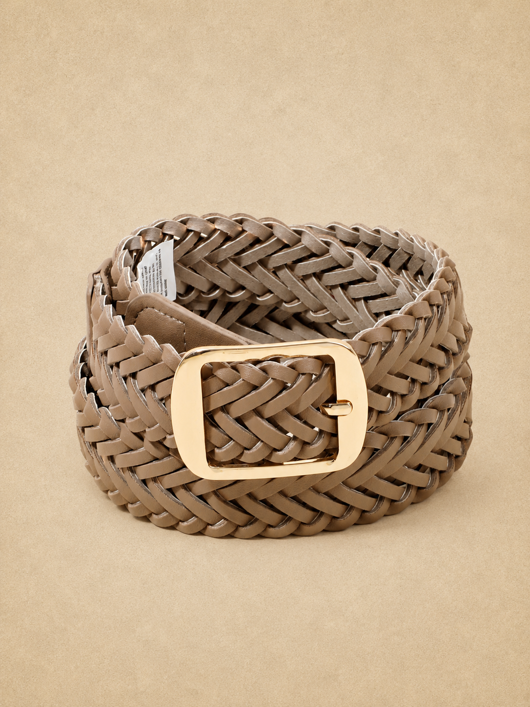 Maikki Braided Belt - KHAKI