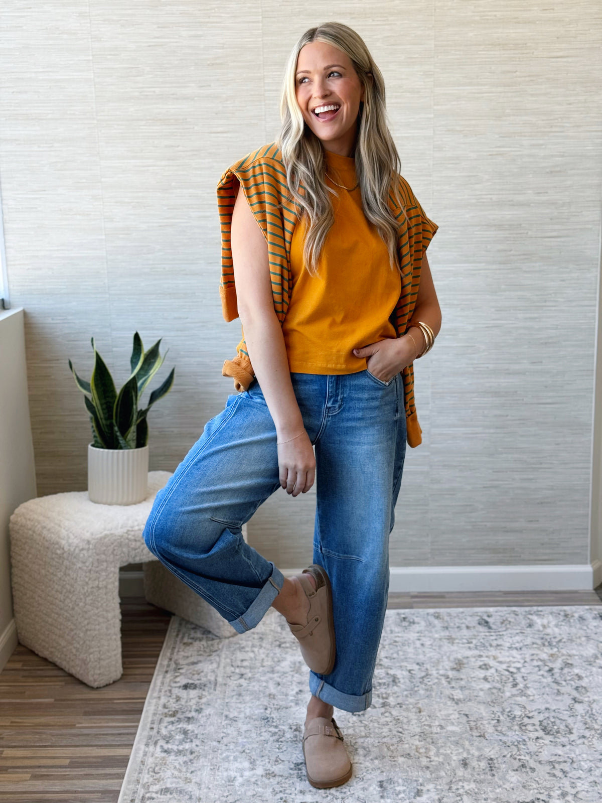 Scout Tee - MUSTARD