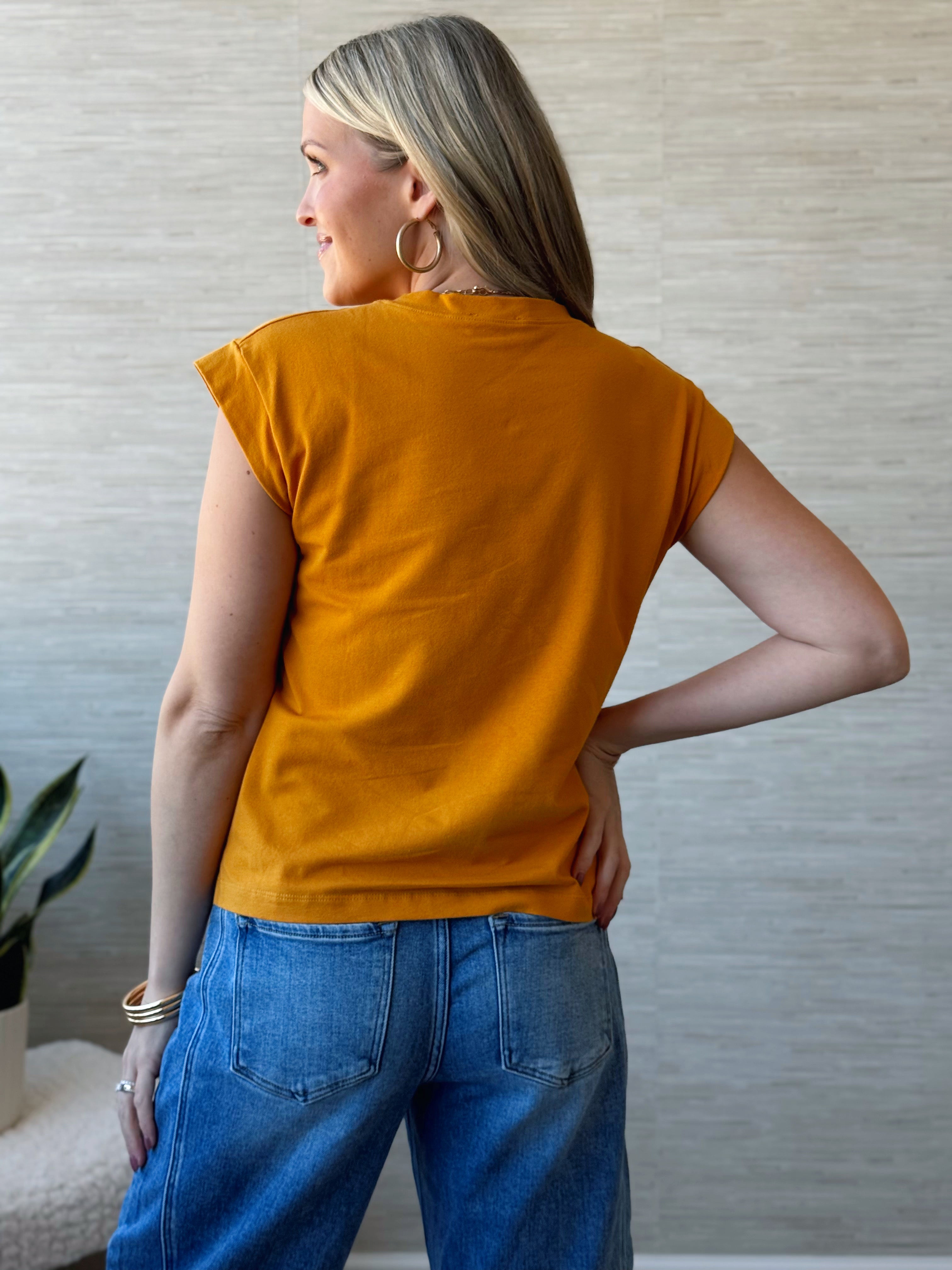 Scout Tee - MUSTARD