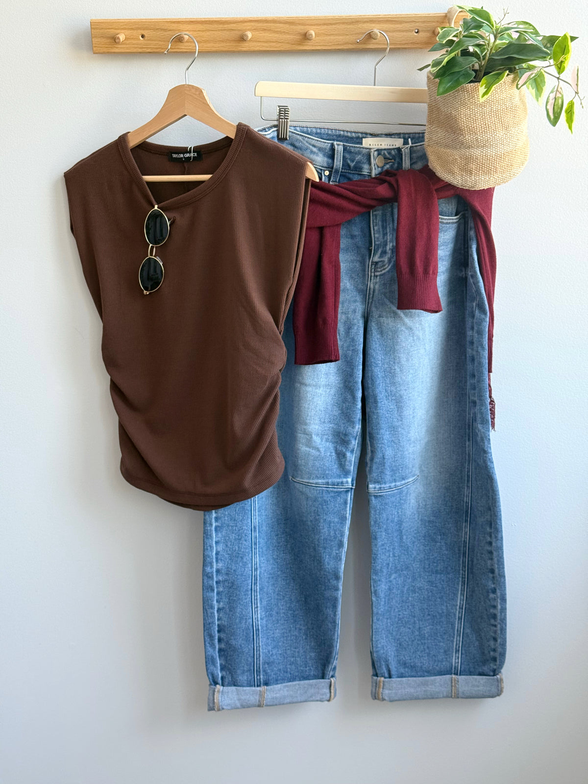 All Day Top - BROWN