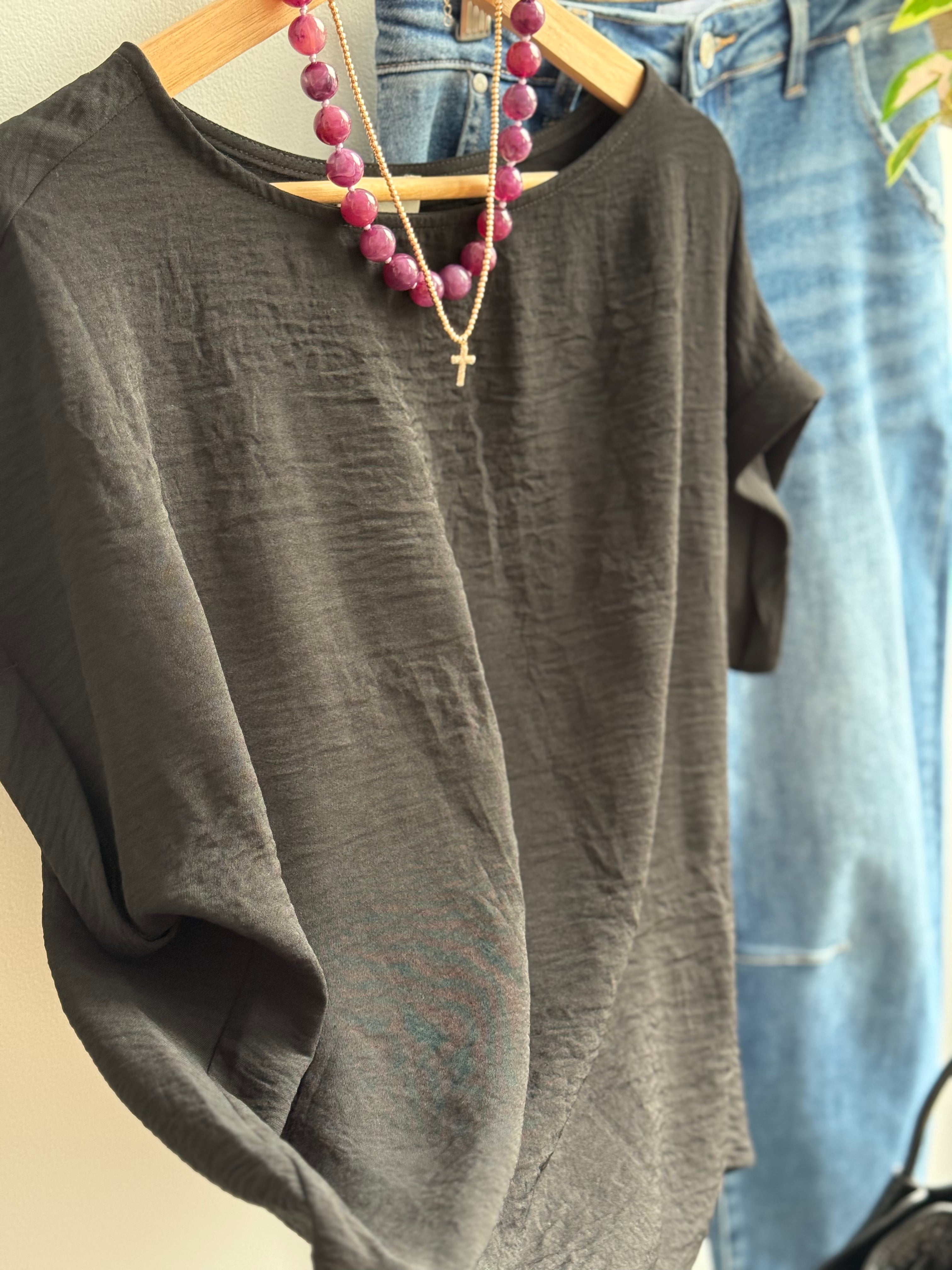 Amberly Top - BLACK
