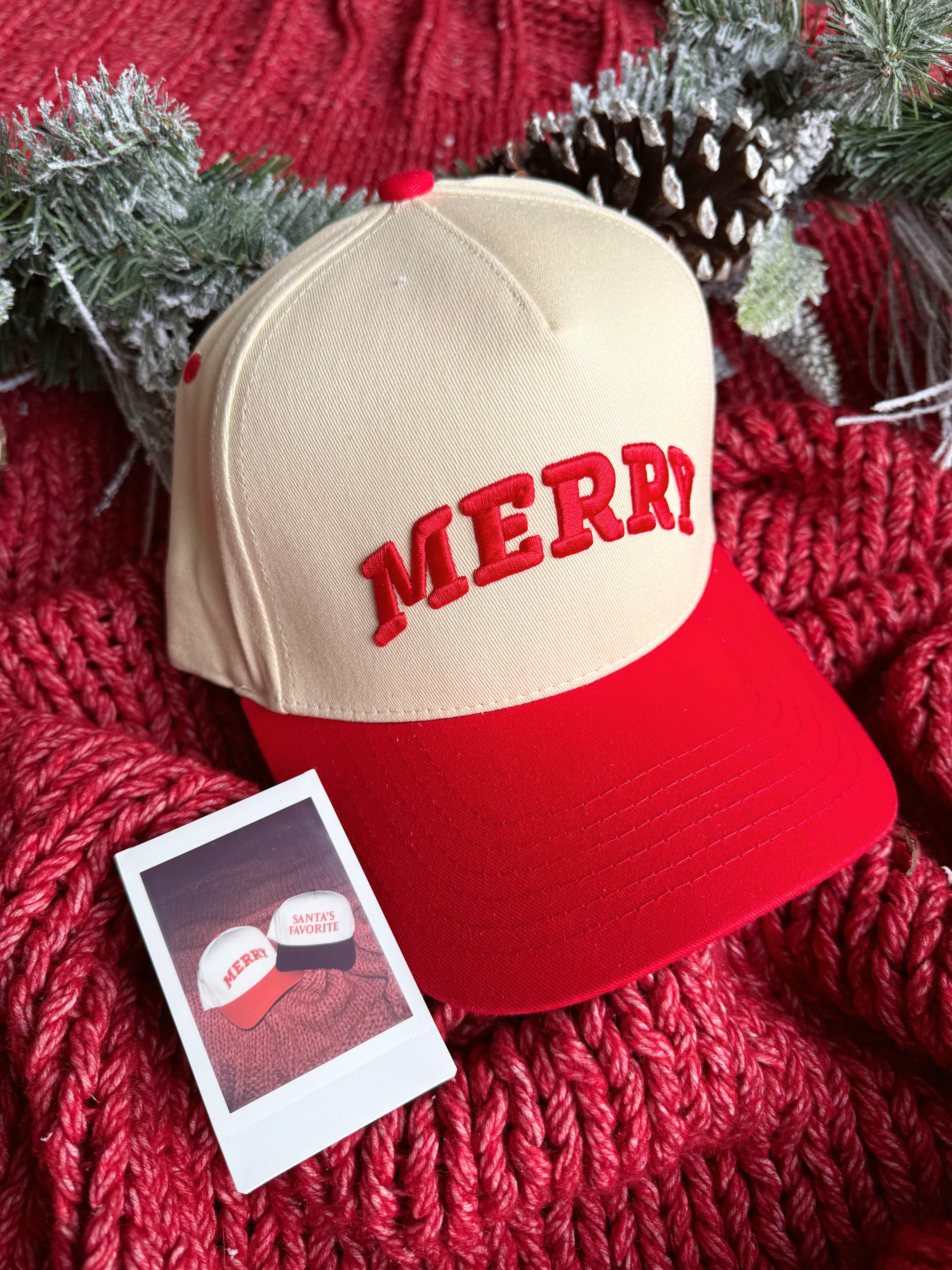 Merry Trucker Hat
