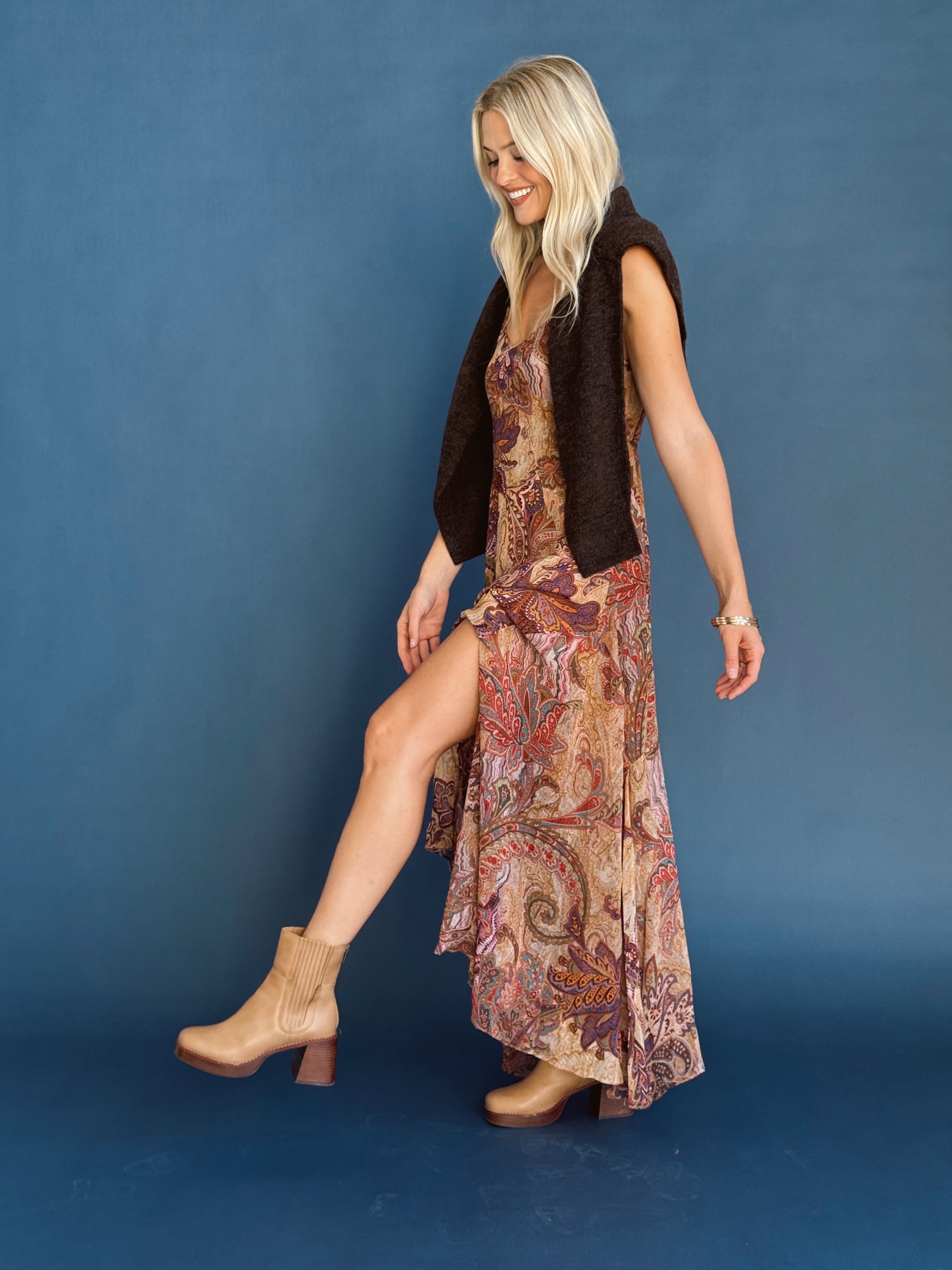 Wishing Well Dress - ROYAL ASTER