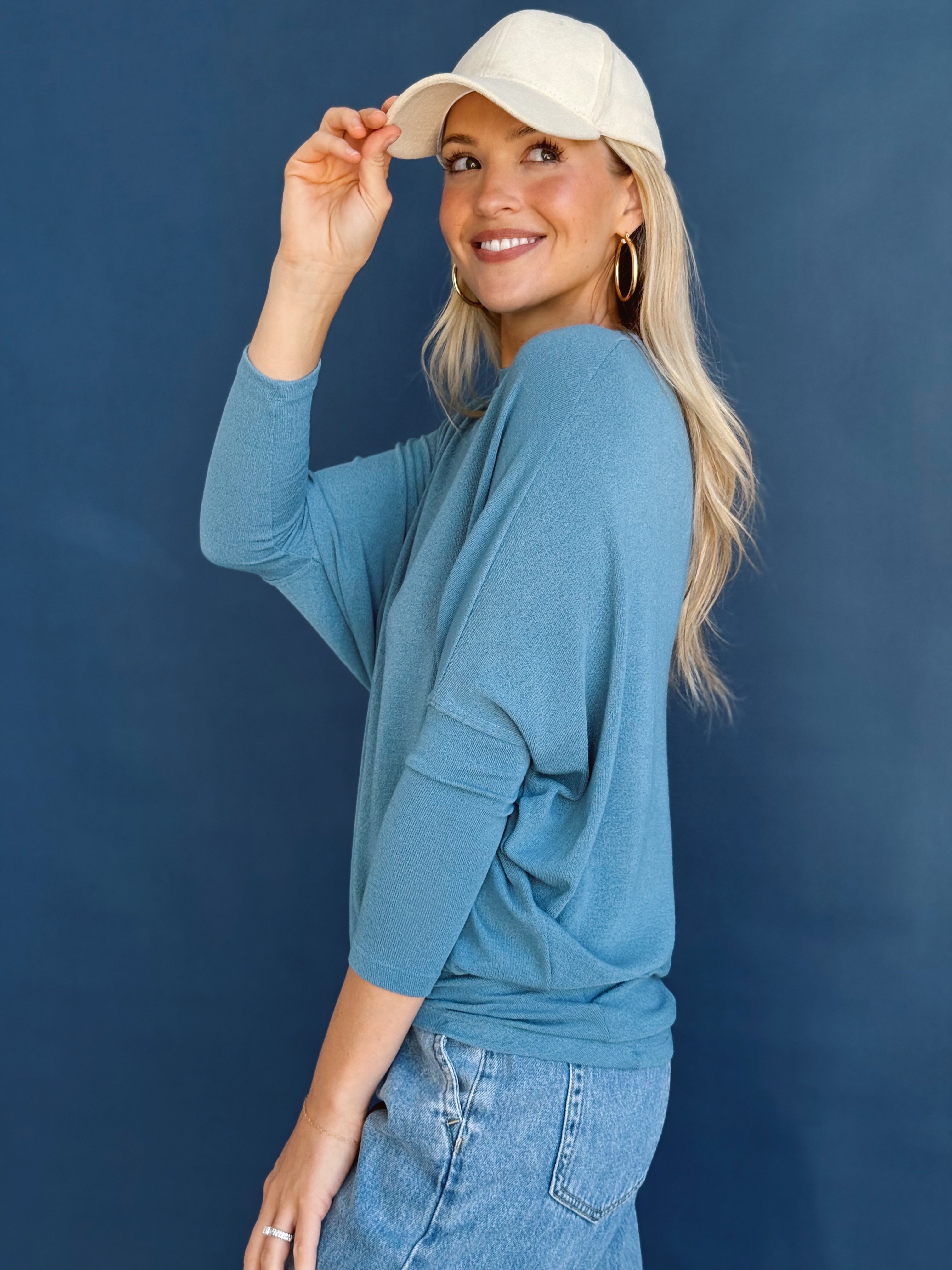 Favorite Comfy Tunic - INDIGO