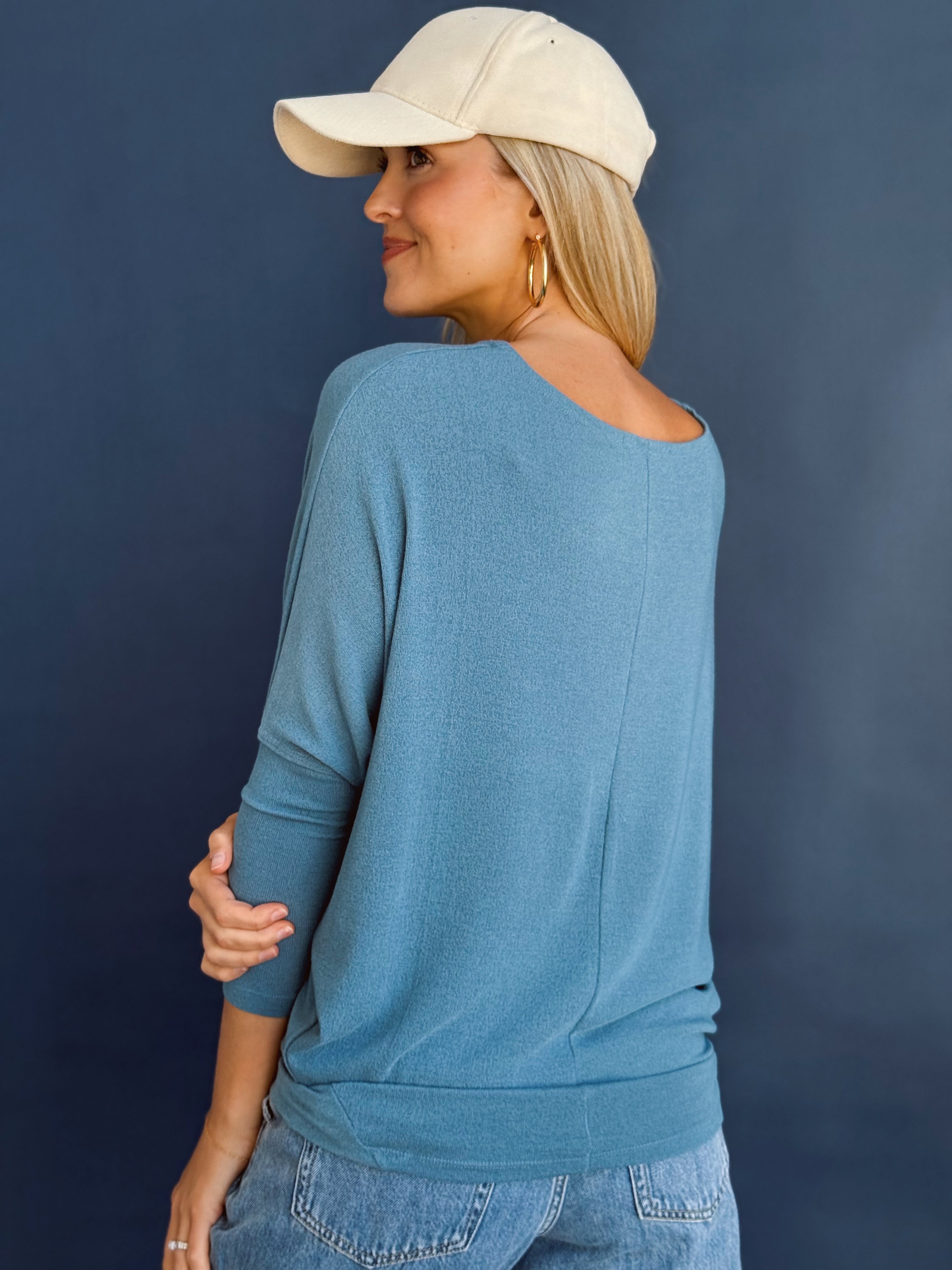 Favorite Comfy Tunic - INDIGO