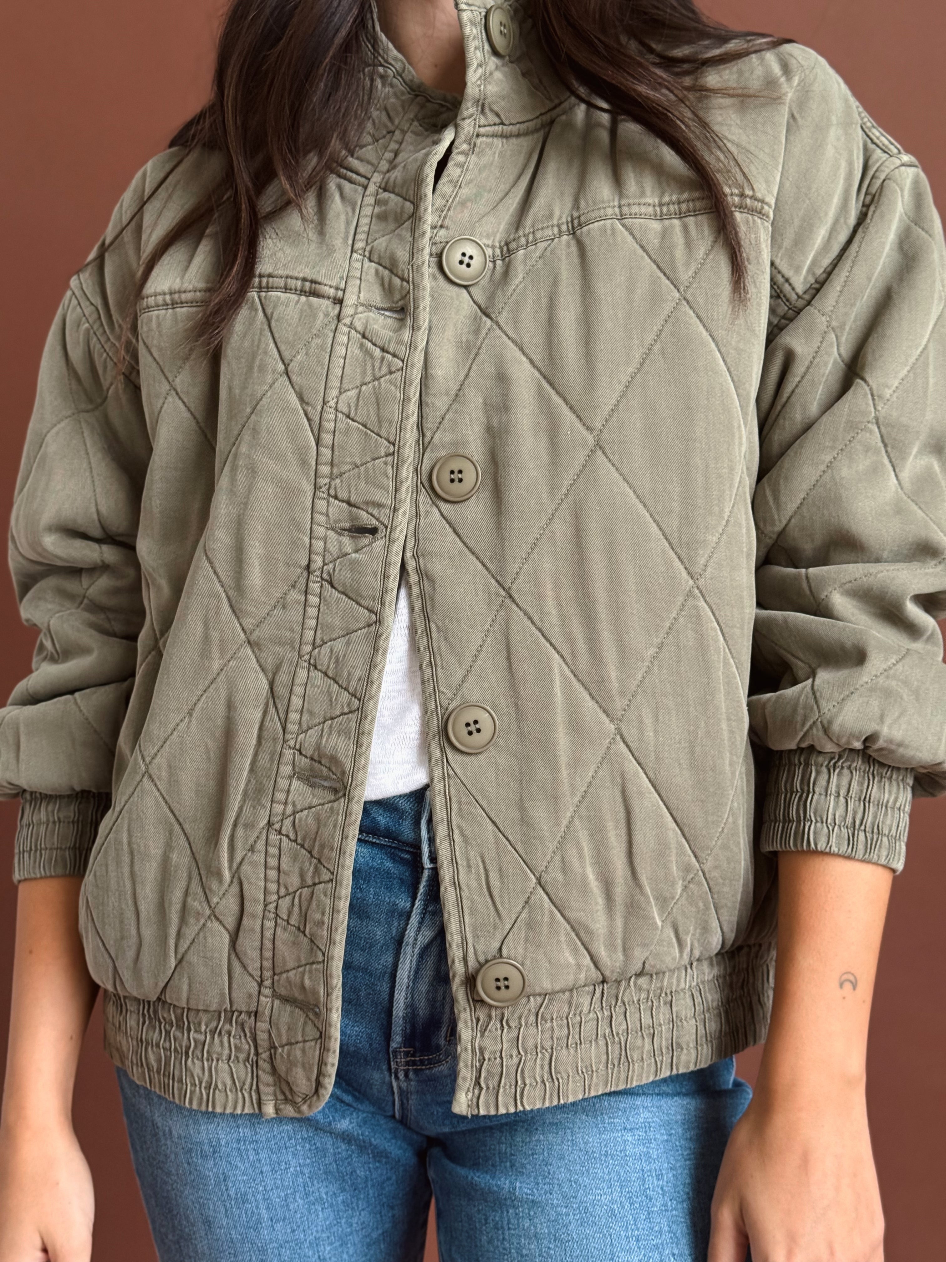 Carlisle Jacket - OLIVE