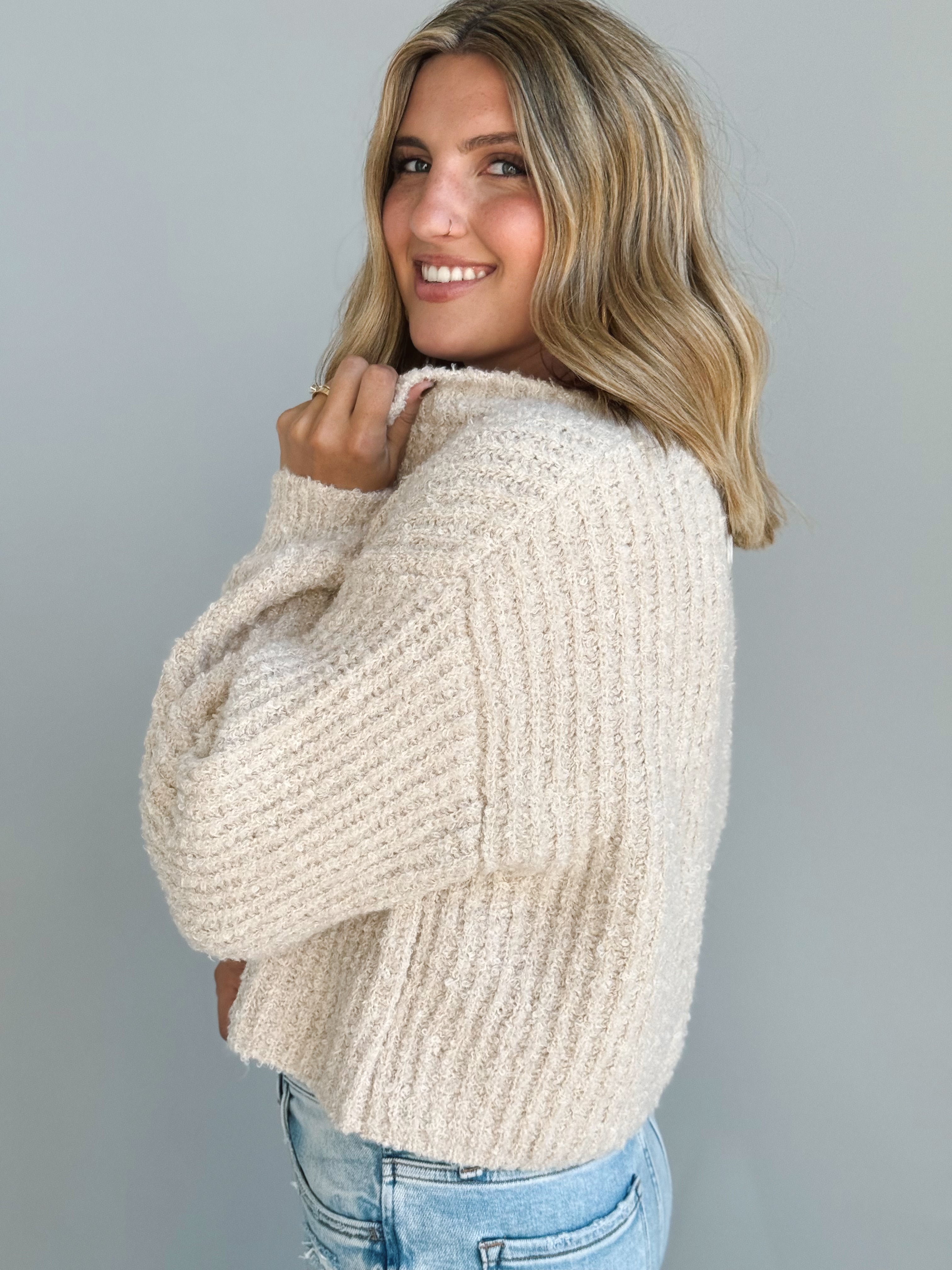 Acorn Cardigan - ALPACA - willows clothing Cardigan