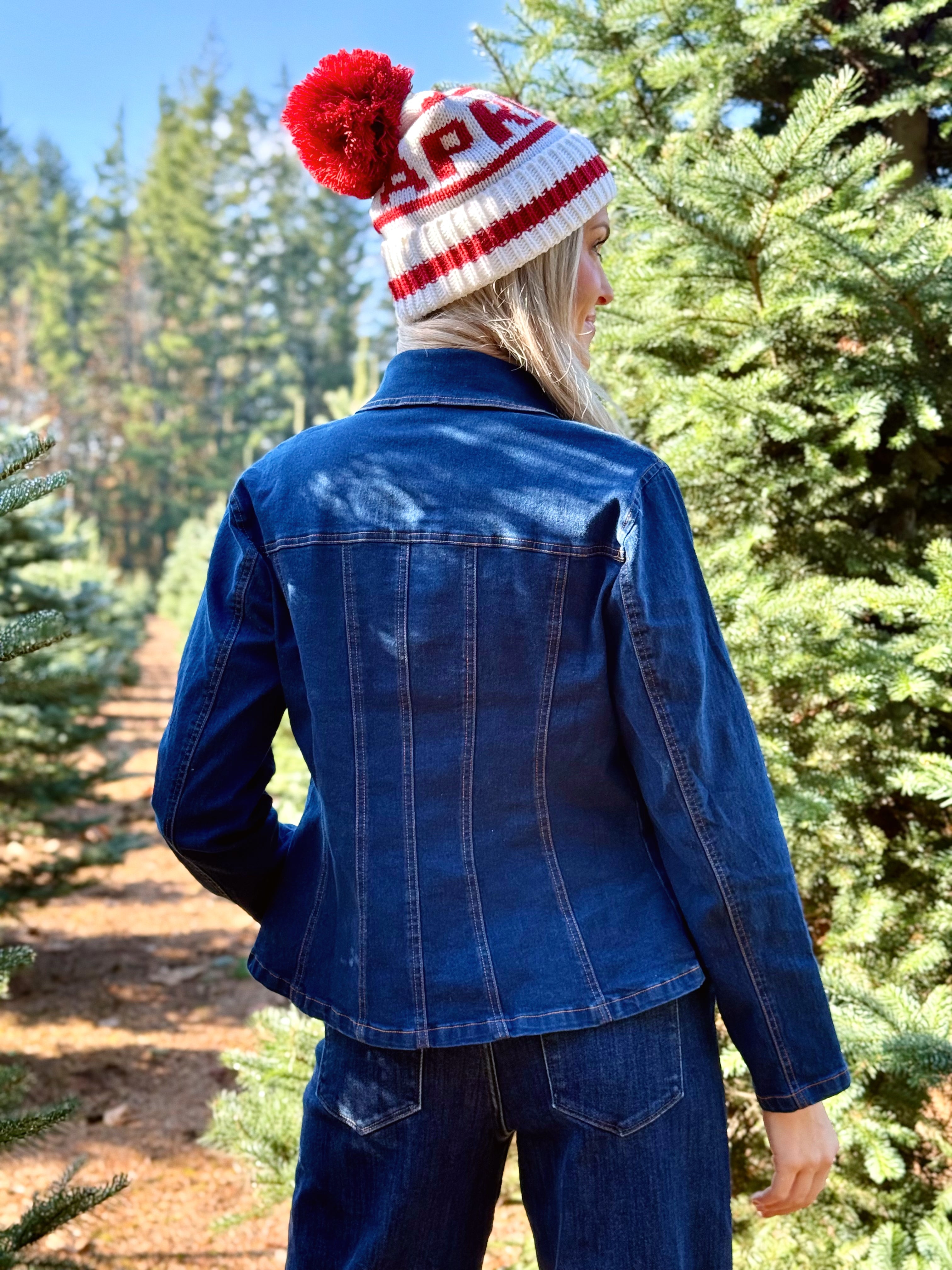 After Hours Denim Jacket - DENIM - willows clothing DENIM JACKET