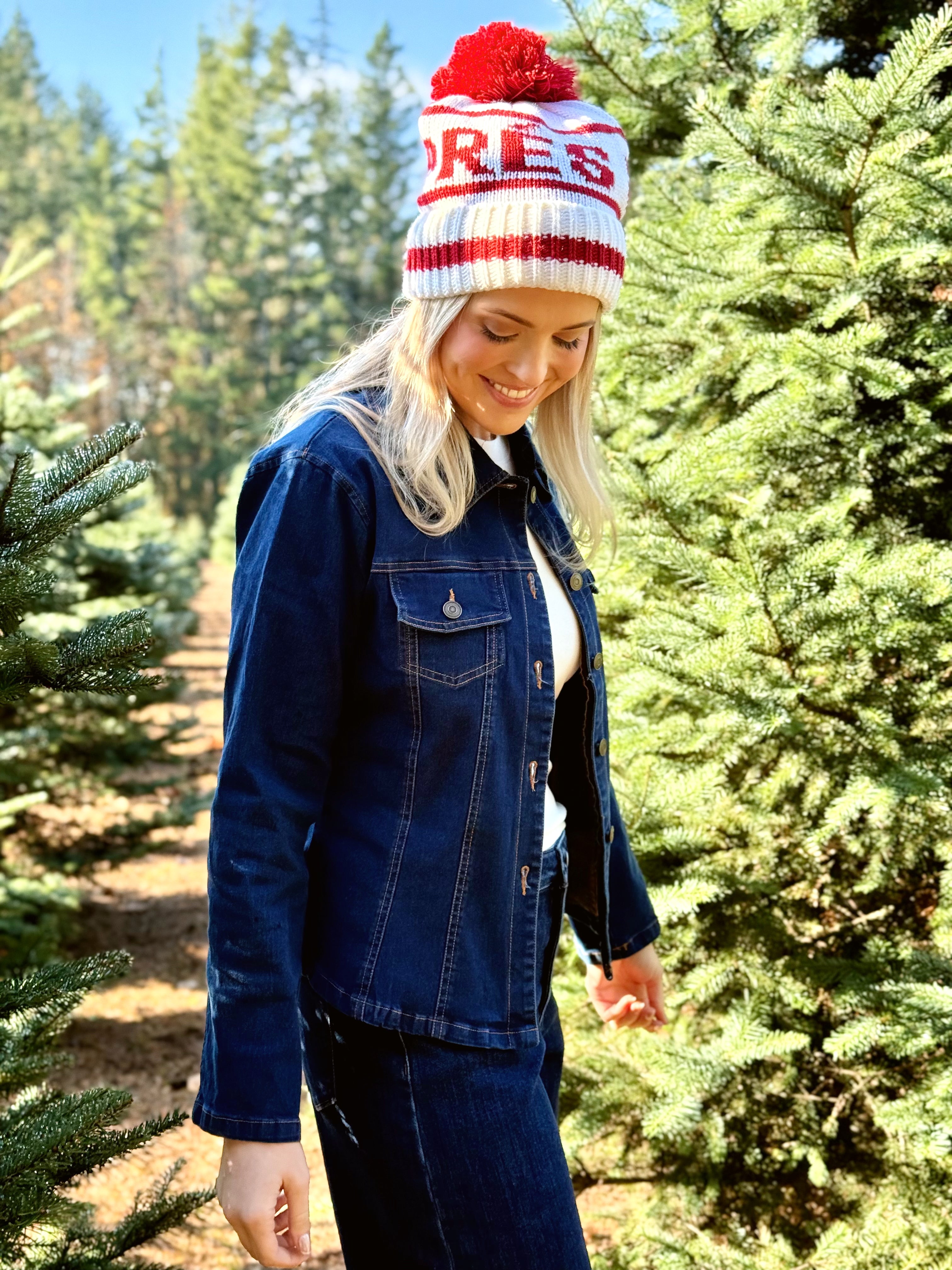 After Hours Denim Jacket - DENIM - willows clothing DENIM JACKET