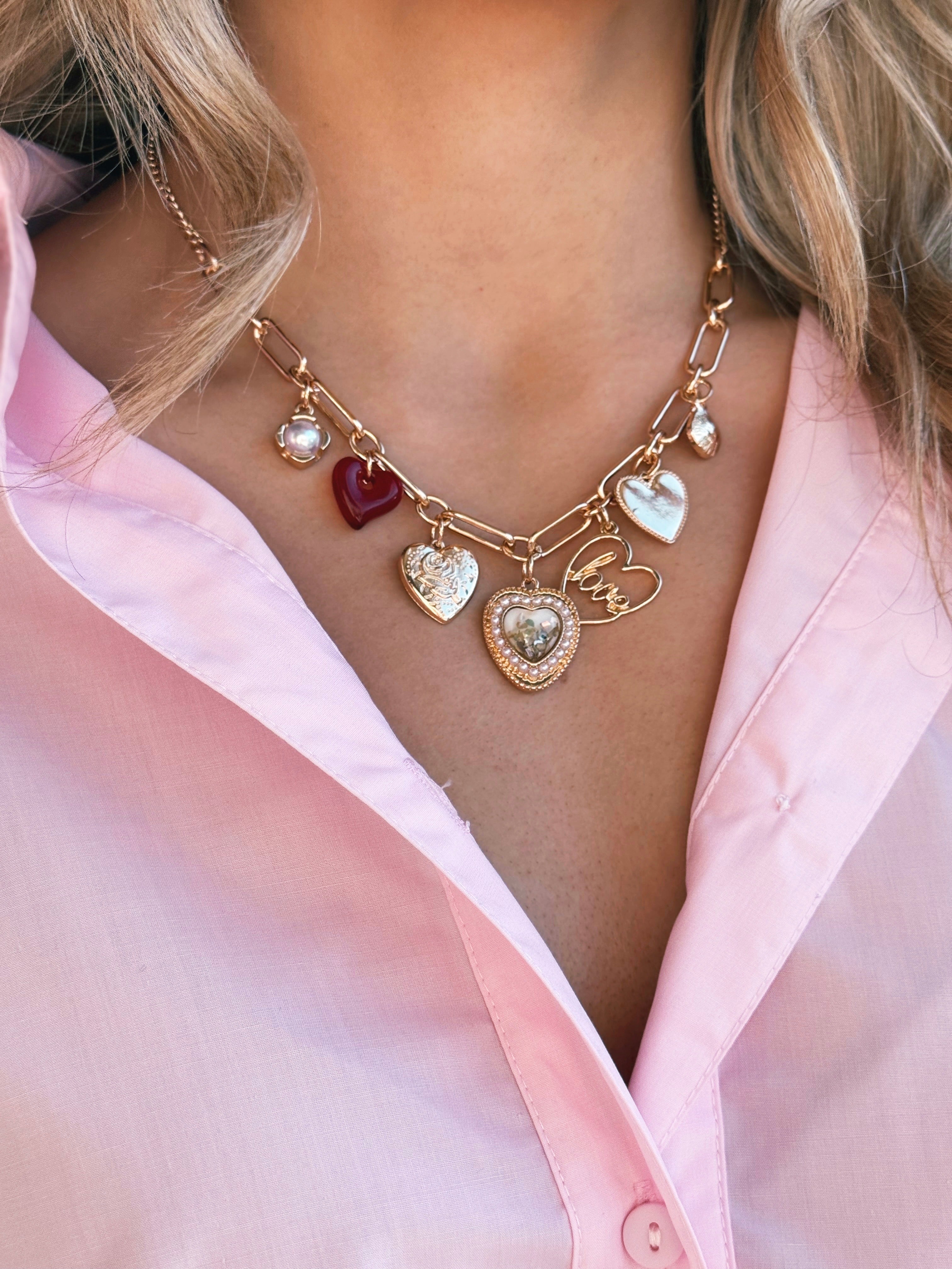 Allure Charm Necklace - willows clothing NECKLACE