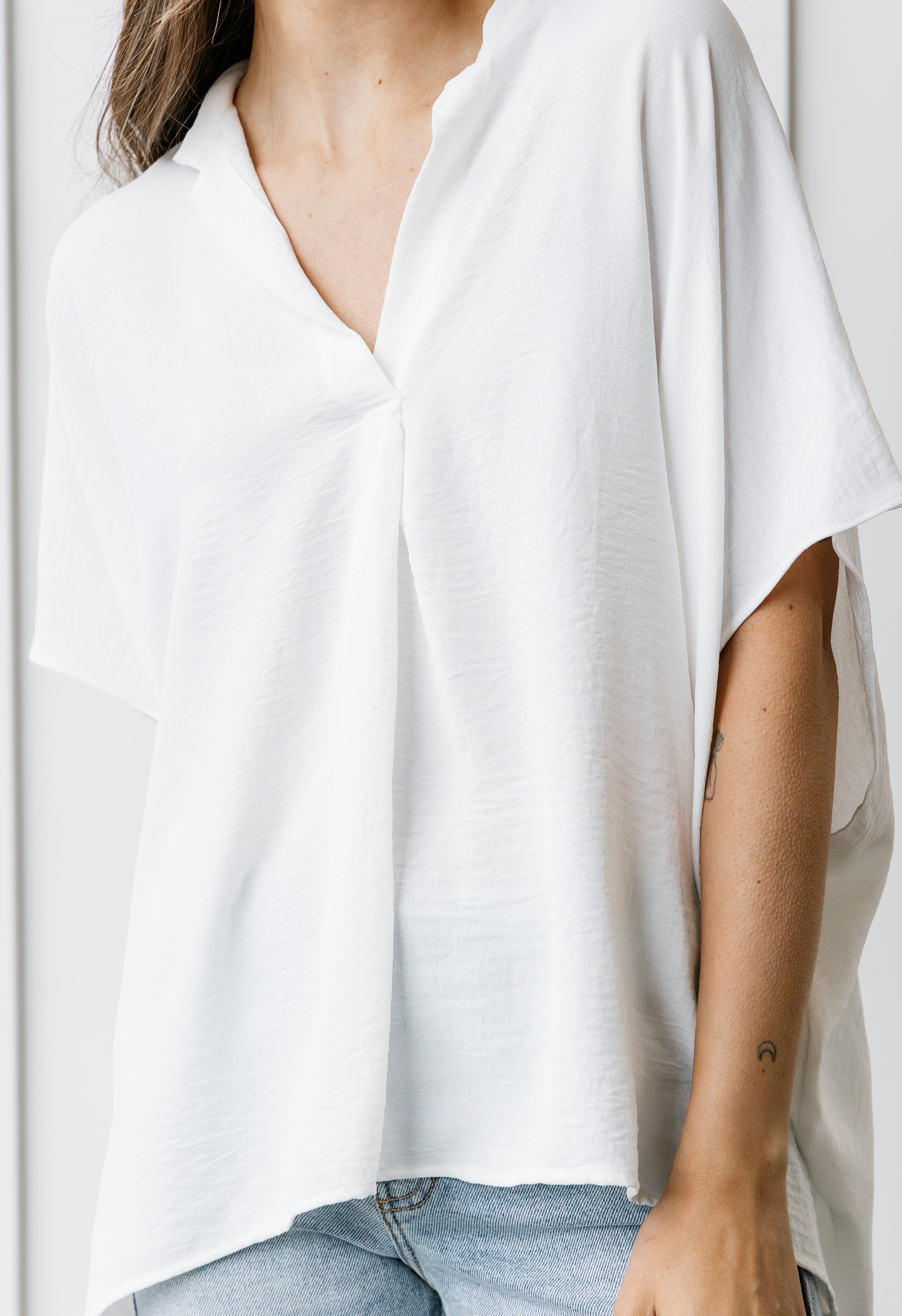 Ambrose Blouse - OFF WHITE - willows clothing Blouse