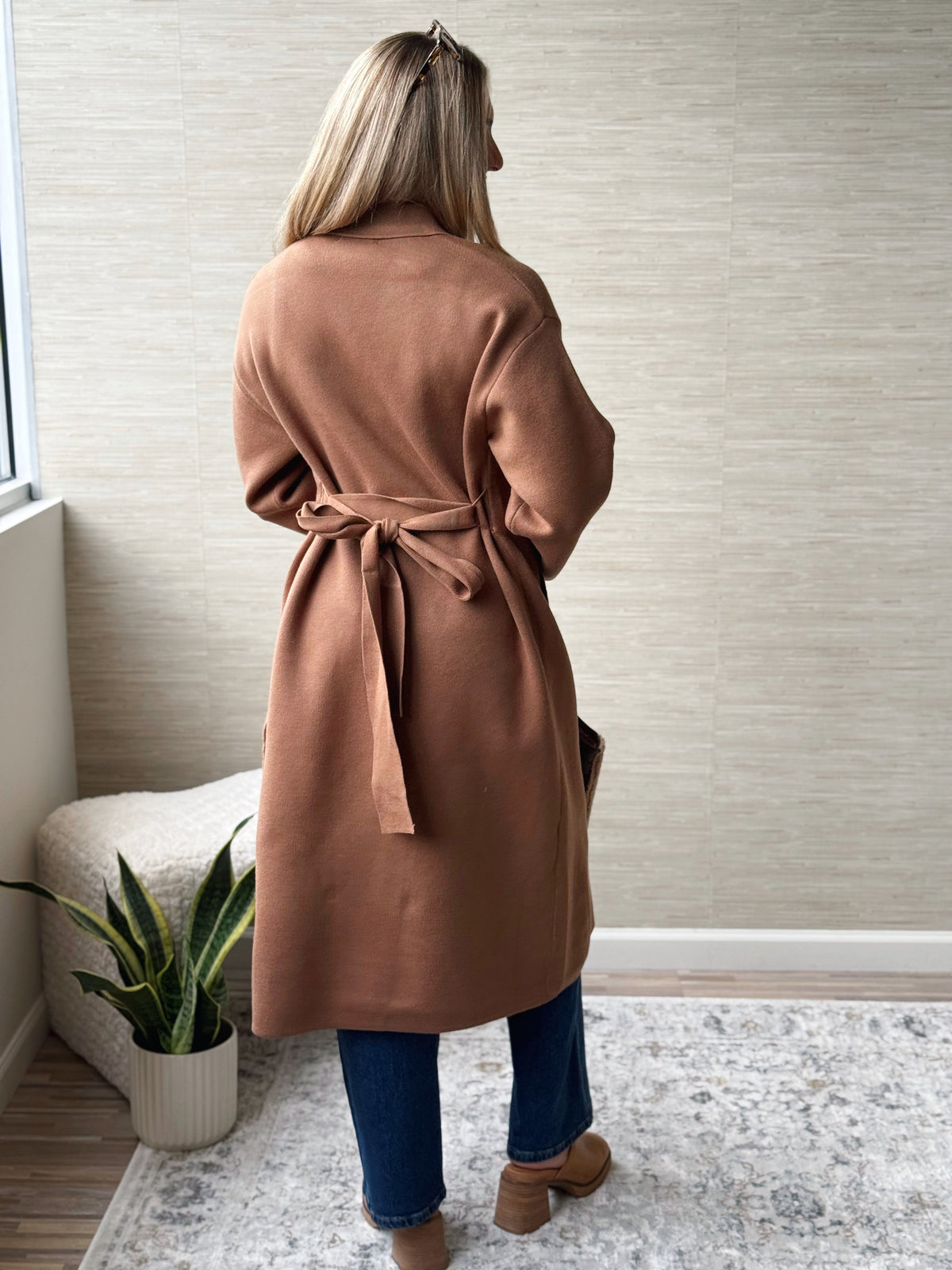 Anne Marie Jacket - CHOCOLATE BROWN - willows clothing JACKET