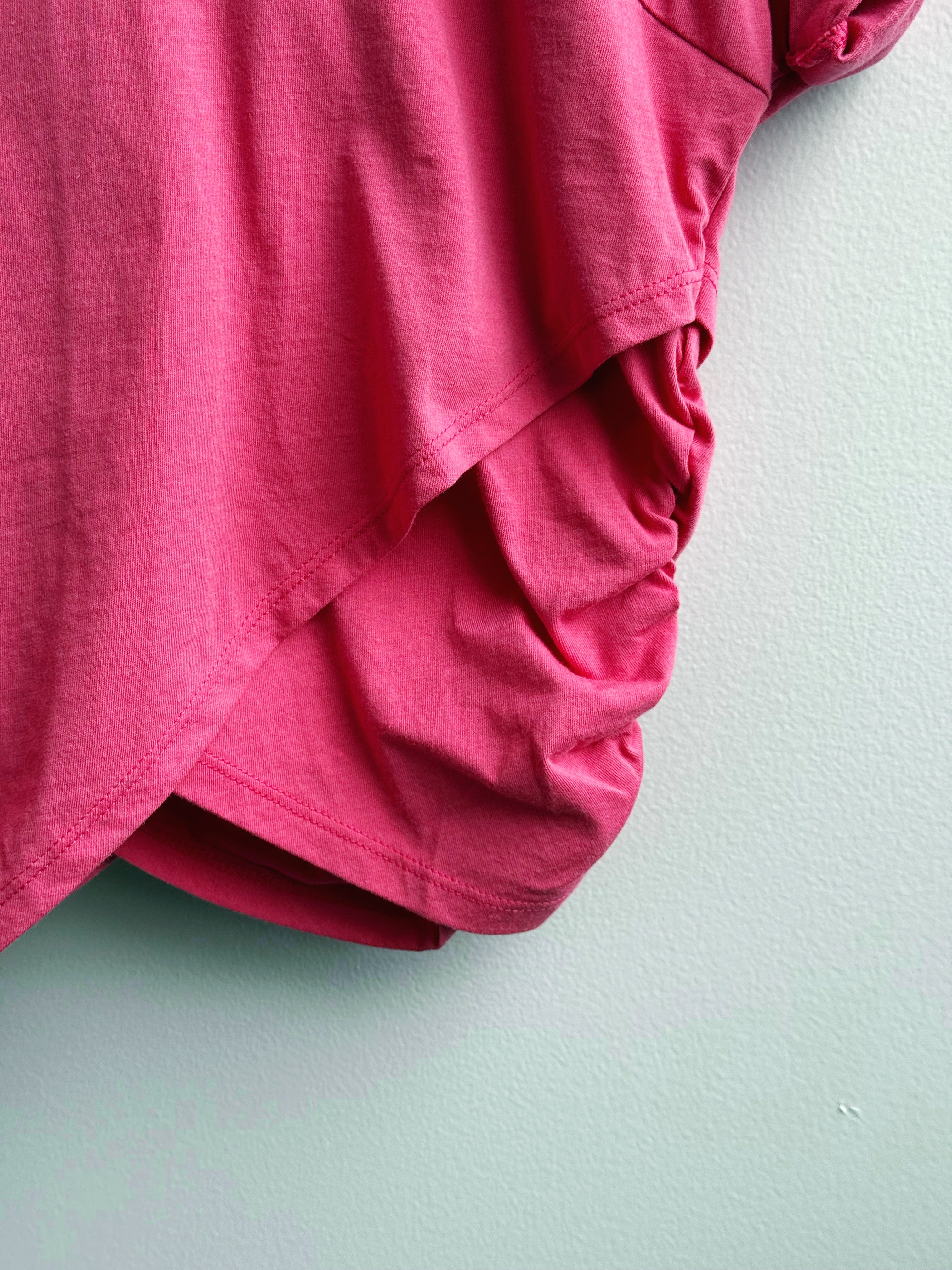 Aria Tee - FUCHSIA - willows clothing S/S SHIRT