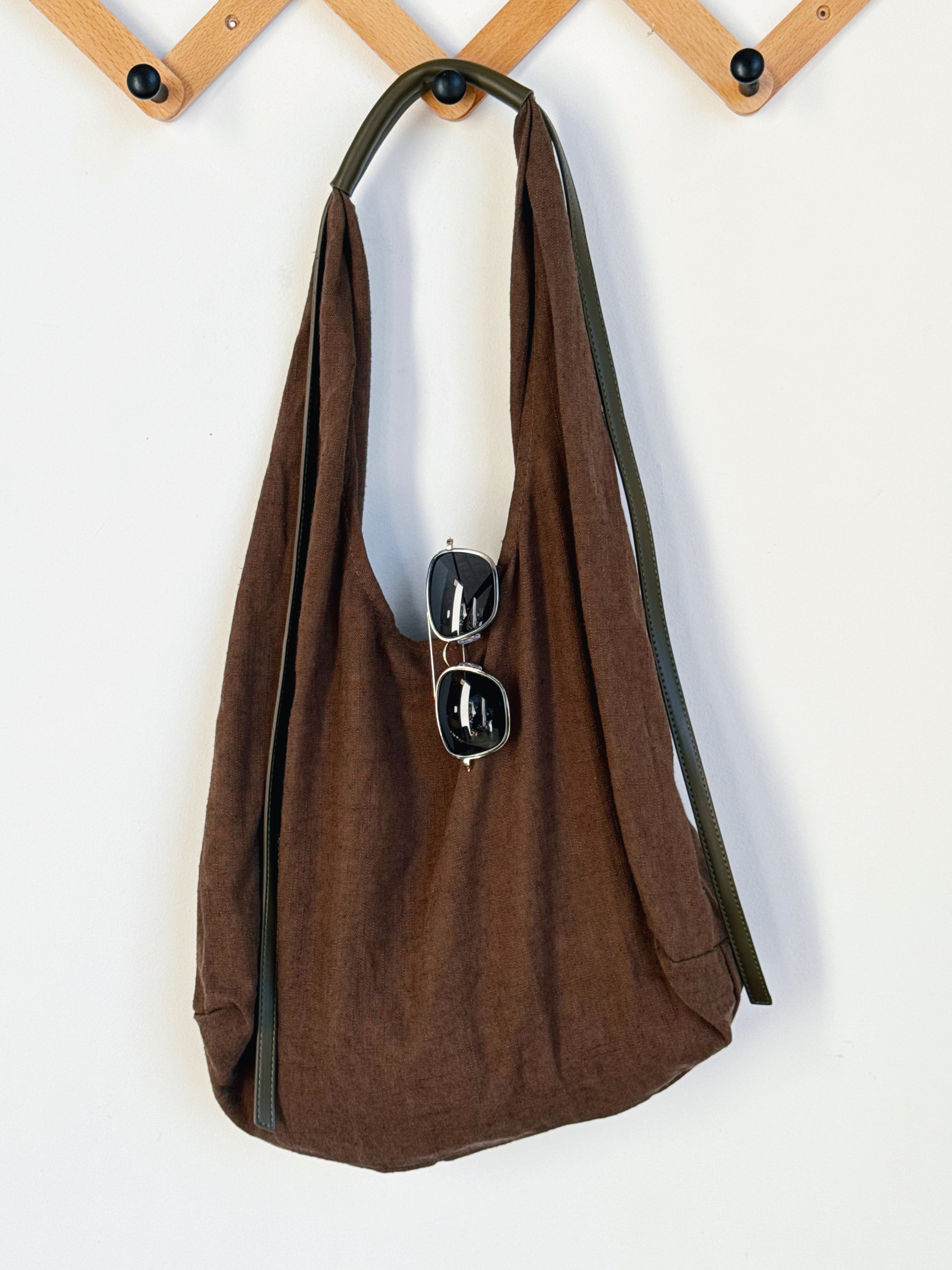 Athena Tote Bag - OLIVE - willows clothing TOTE