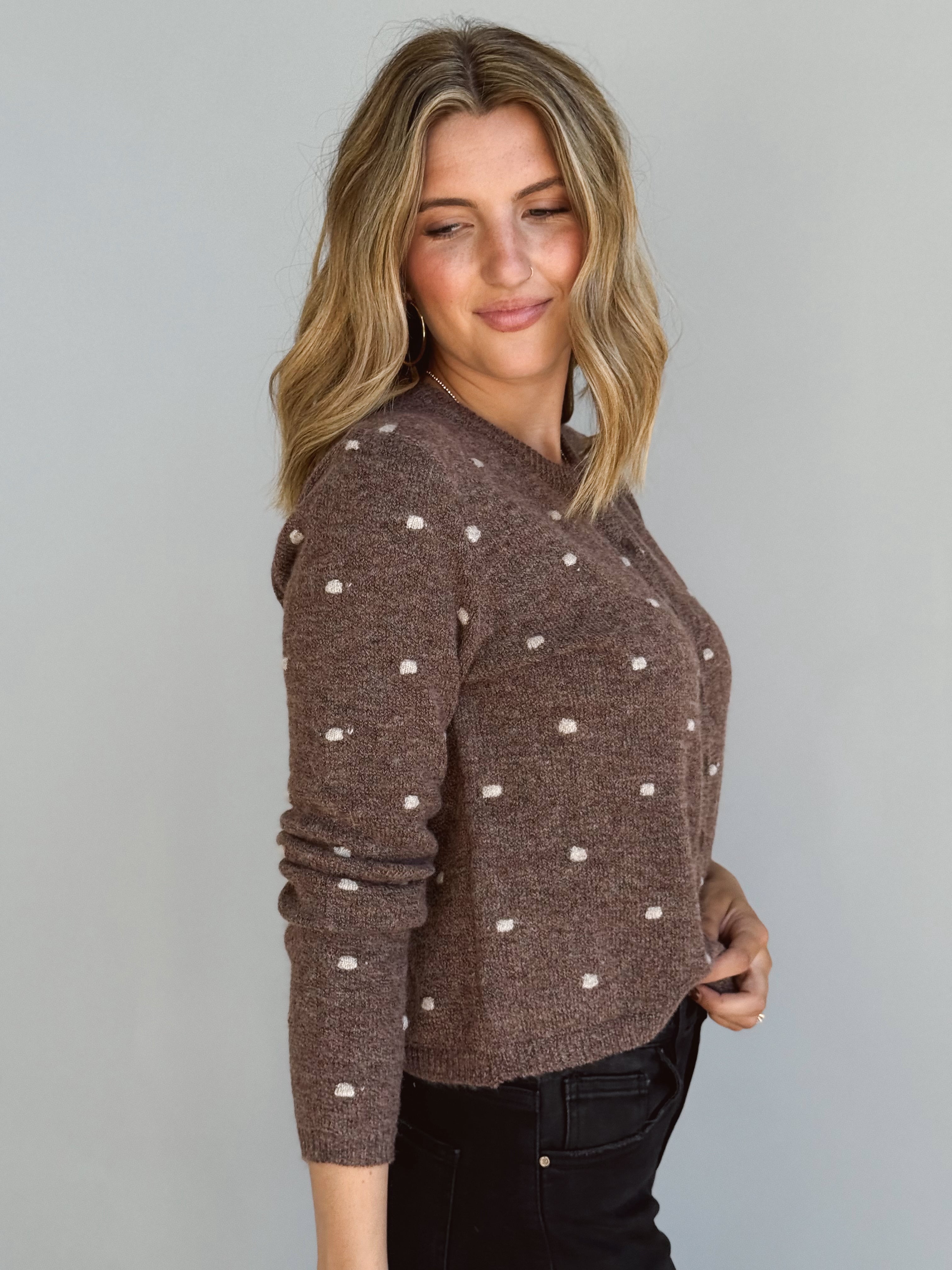 Birch Cardigan - BROWN - willows clothing Cardigan