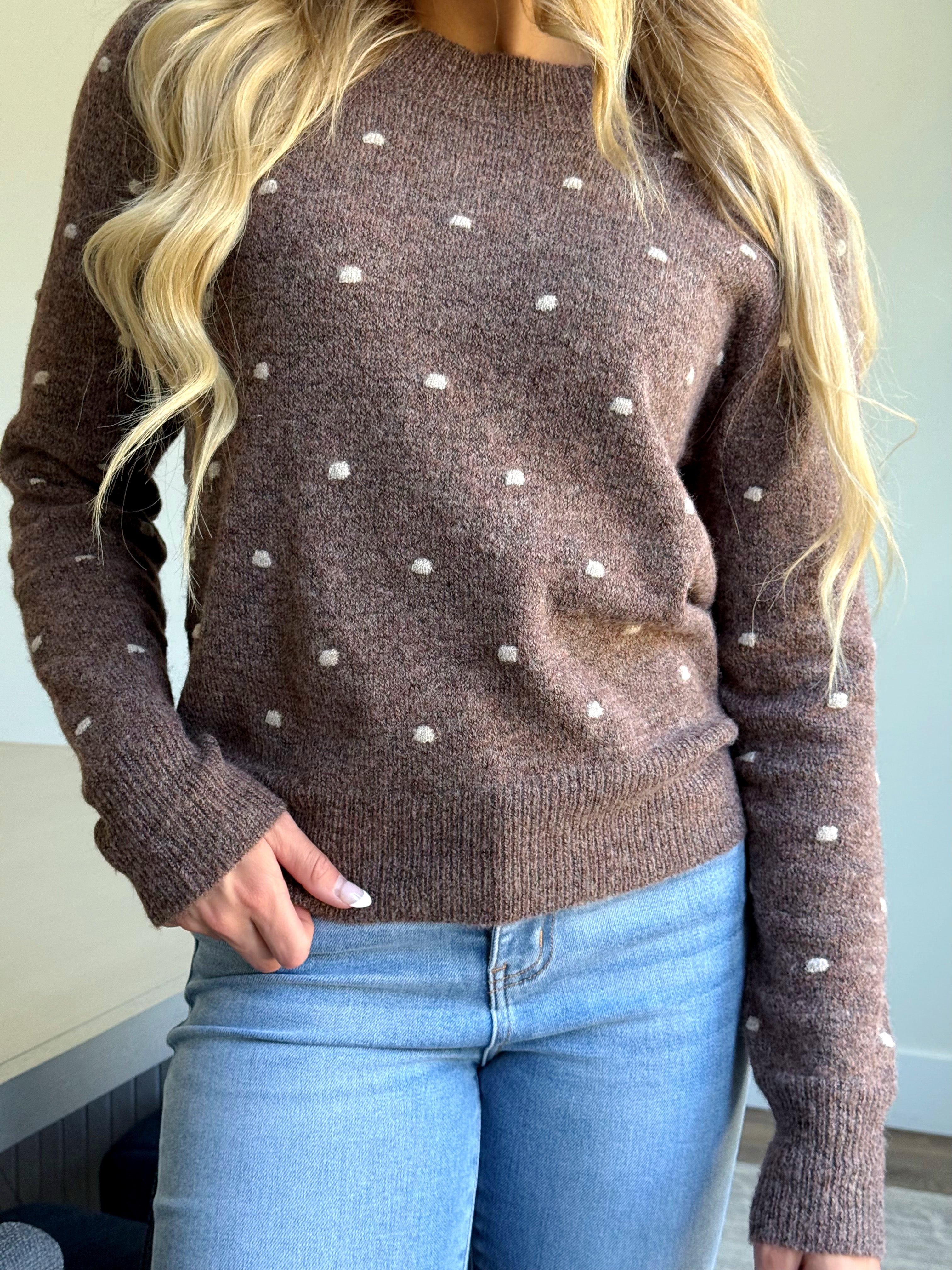 Birch Sweater - BROWN - willows clothing SWEATER