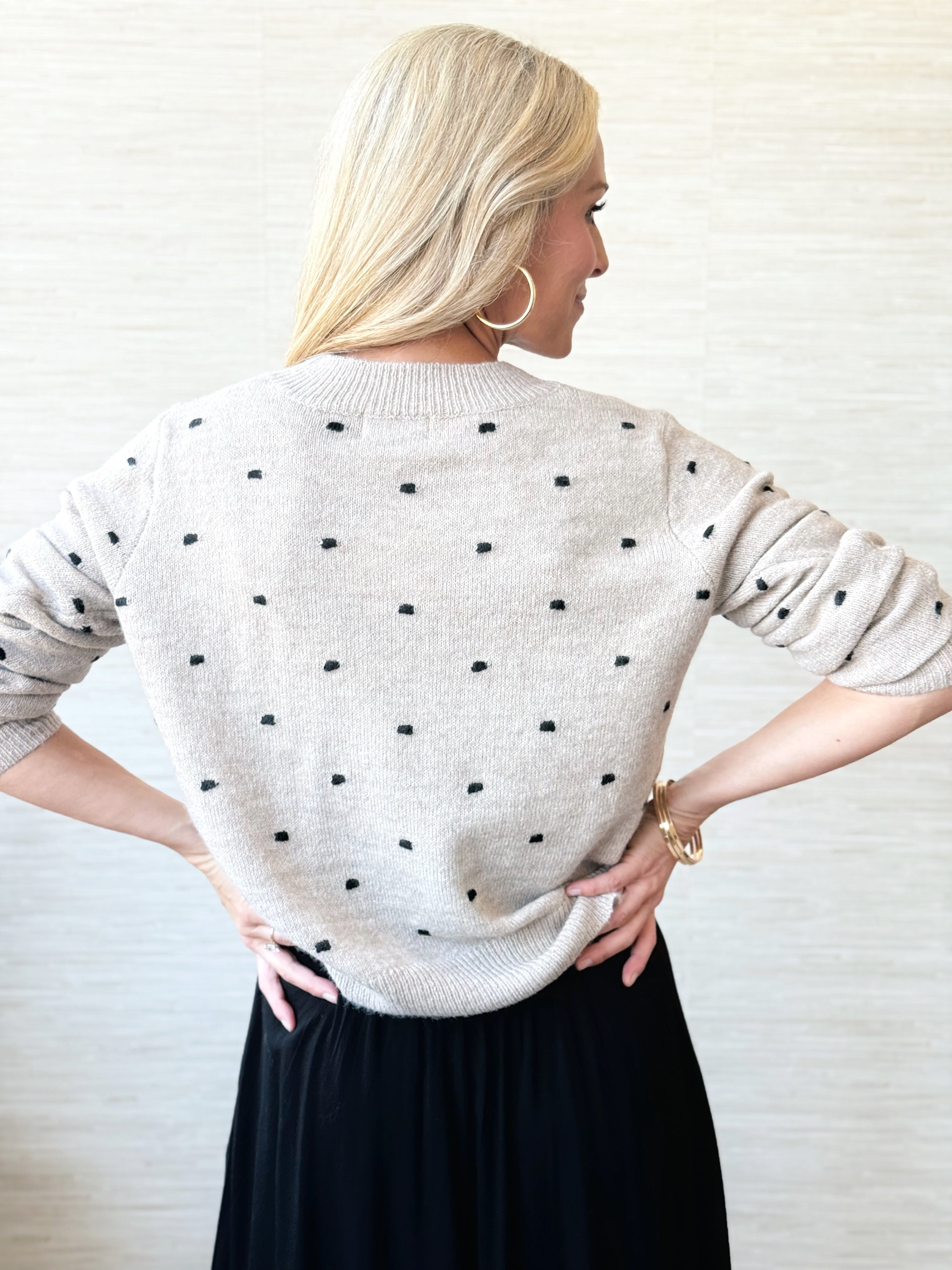 Birch Sweater - OATMEAL - willows clothing SWEATER
