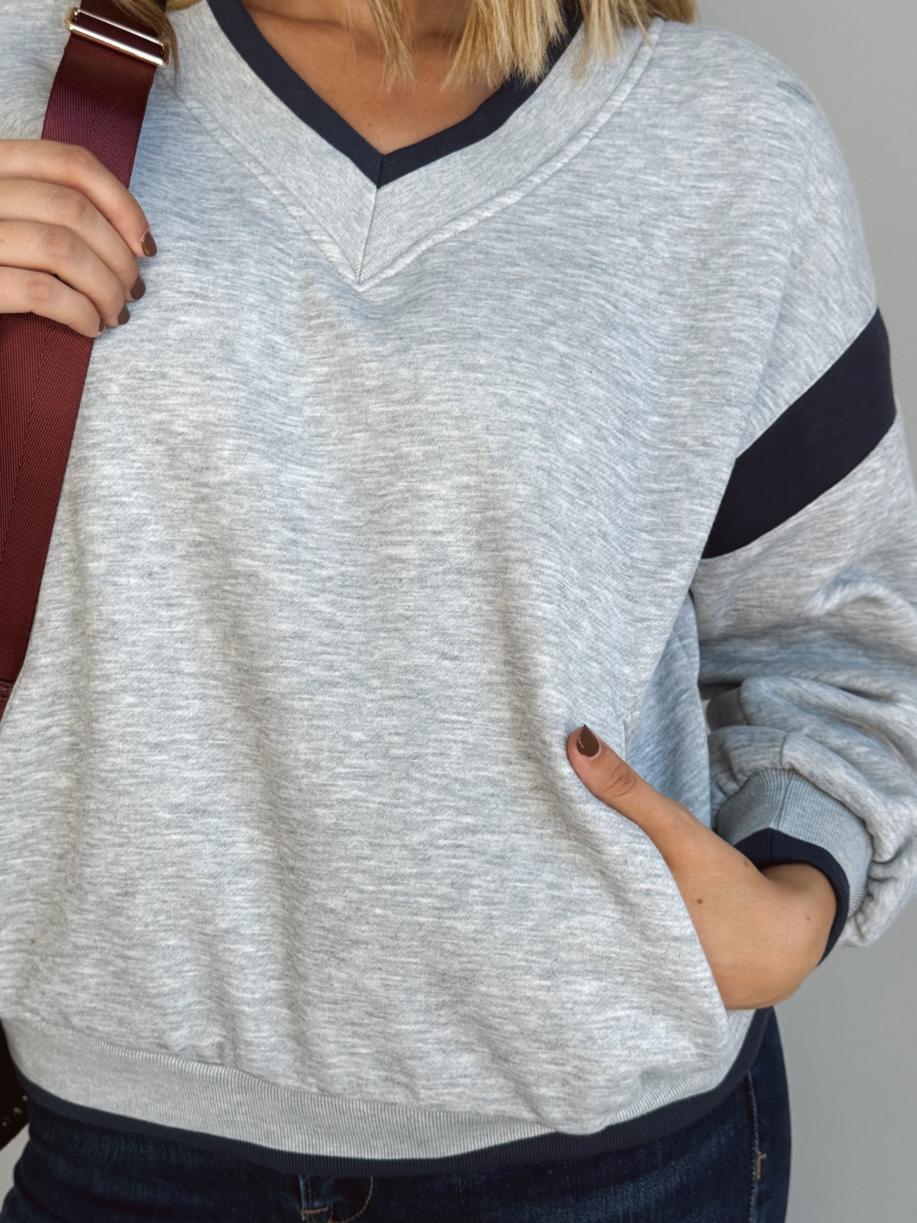 Bookworm Sweatshirt - HEATHER GREY - willows clothing SWEATSHIRT