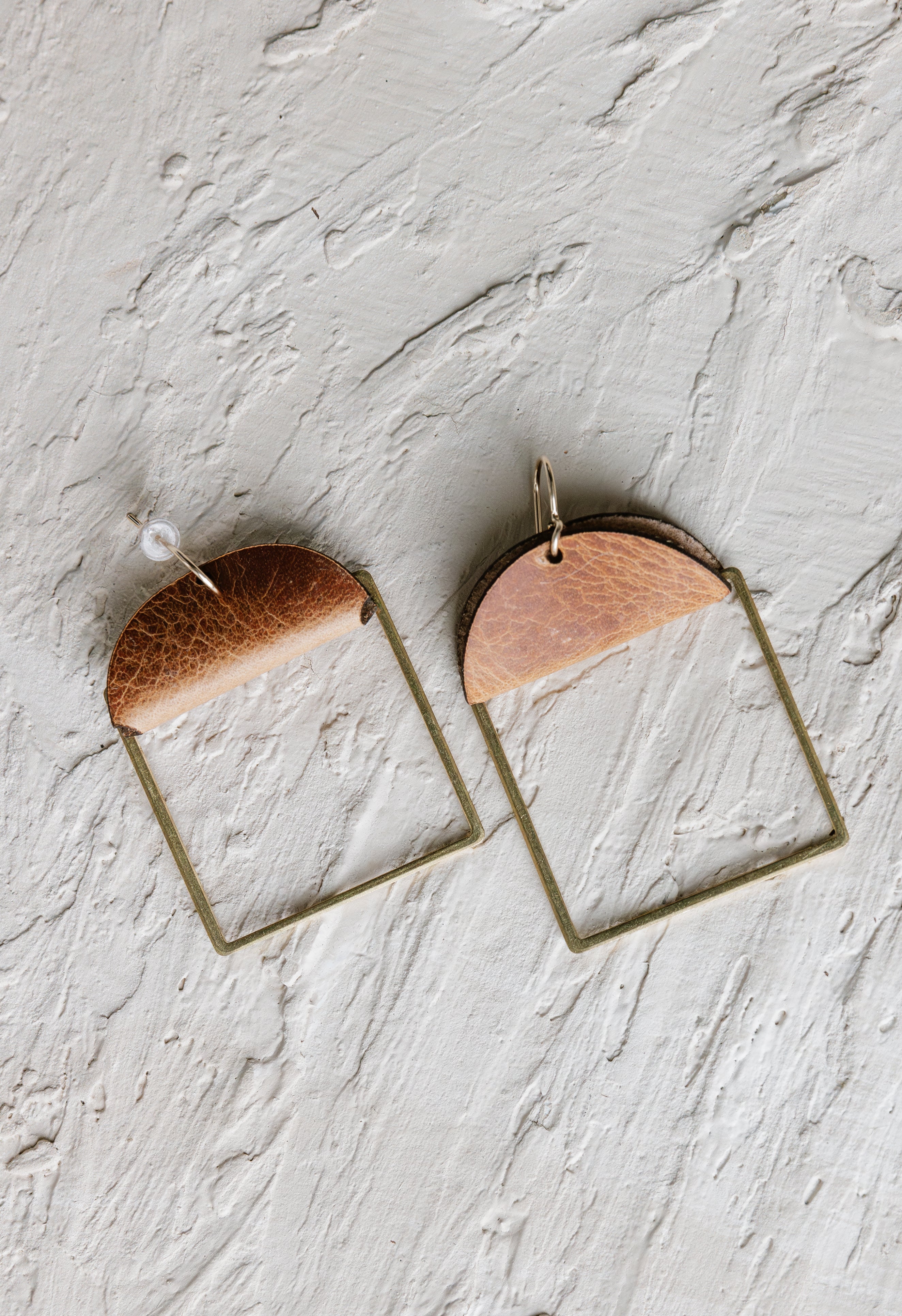 Bruno Earrings - NATURAL WAXY - willows clothing Earrings
