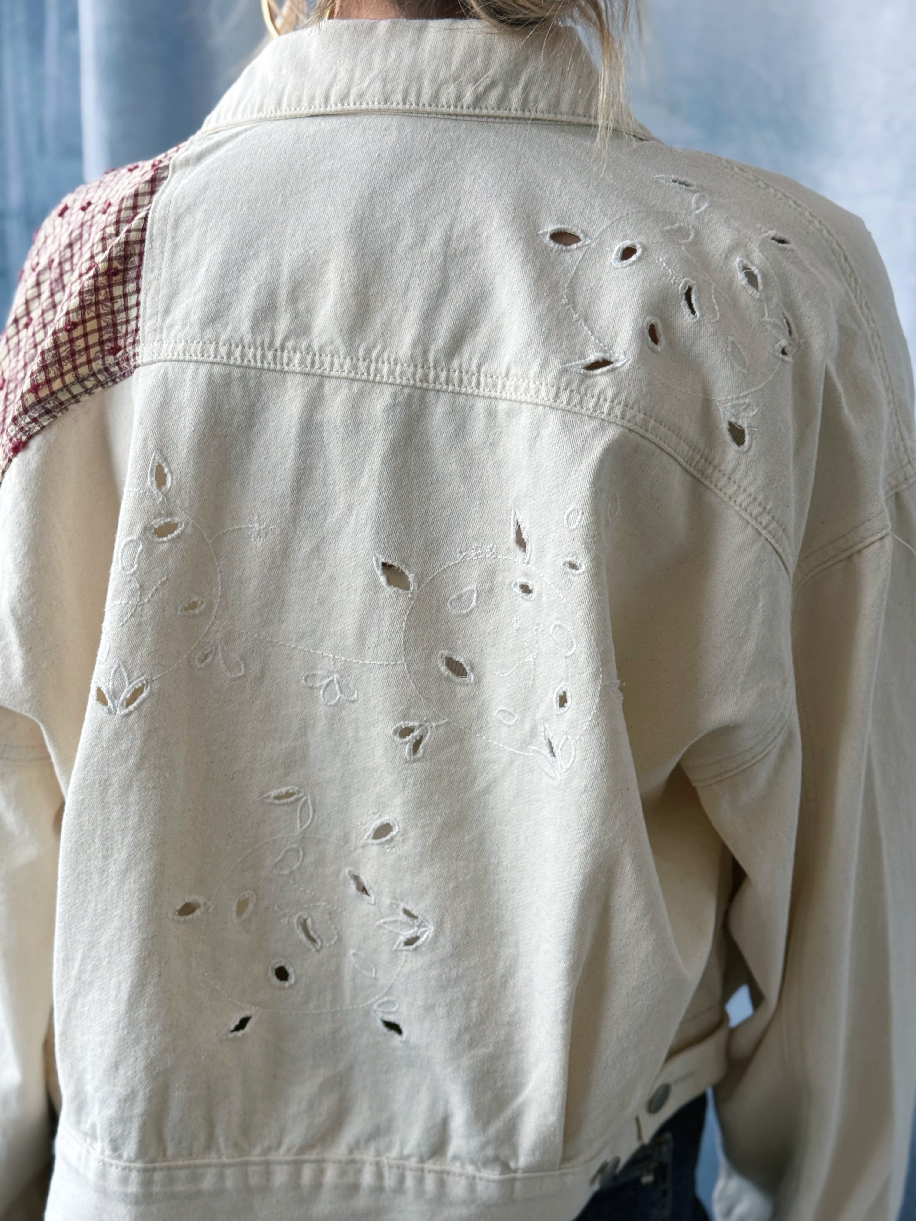 Cammie Jacket - NATURAL - willows clothing JACKET