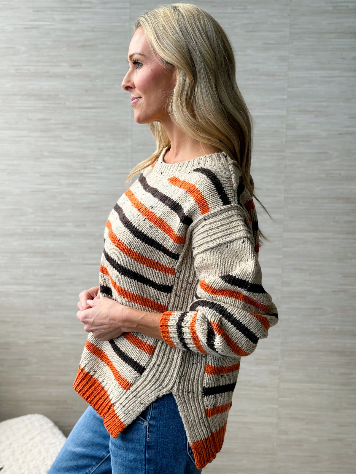 Candy Corn Cutie Sweater - MULTI - willows clothing SWEATER