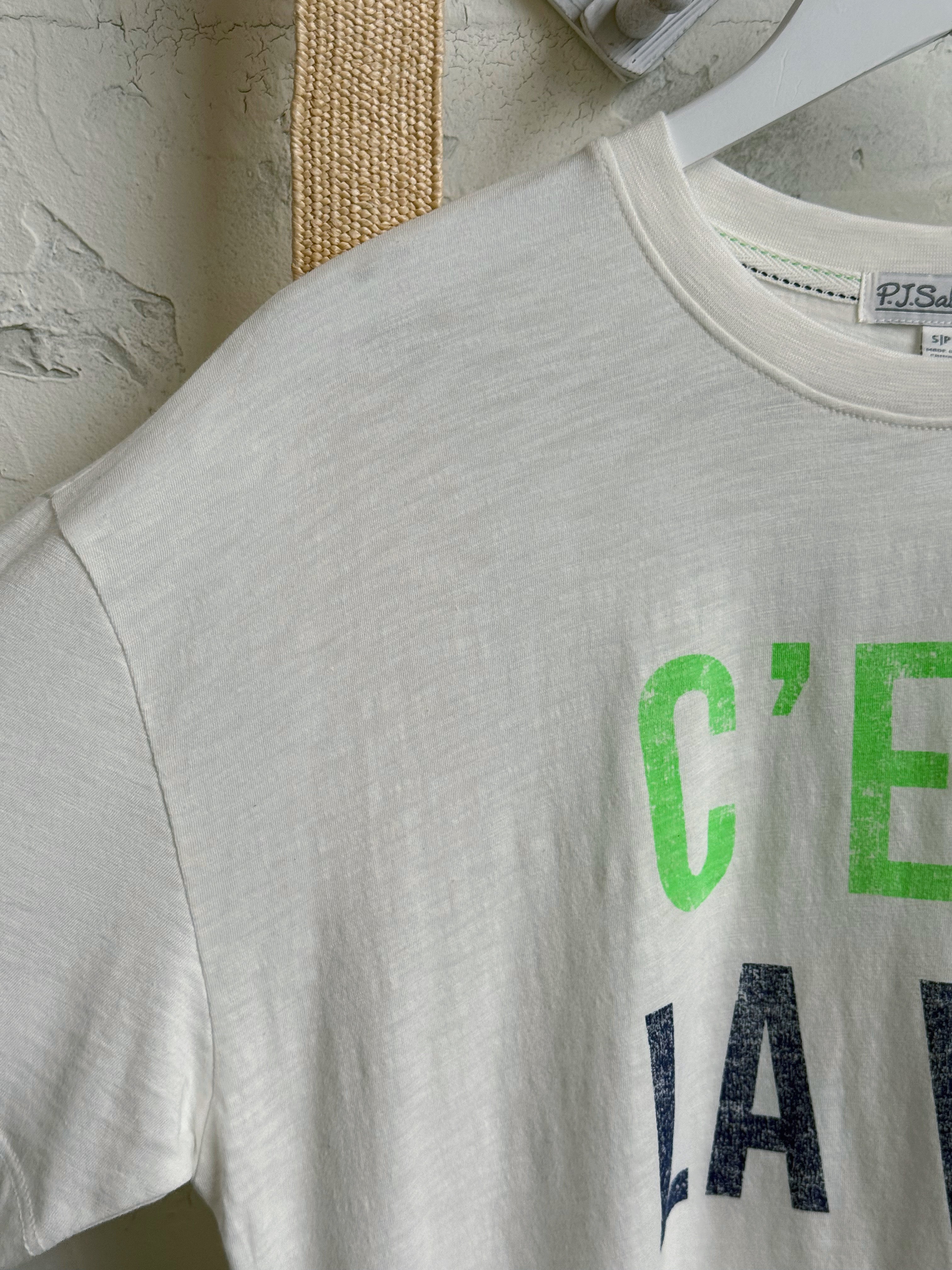 C'est La Vie Tee - IVORY - willows clothing Pajamas