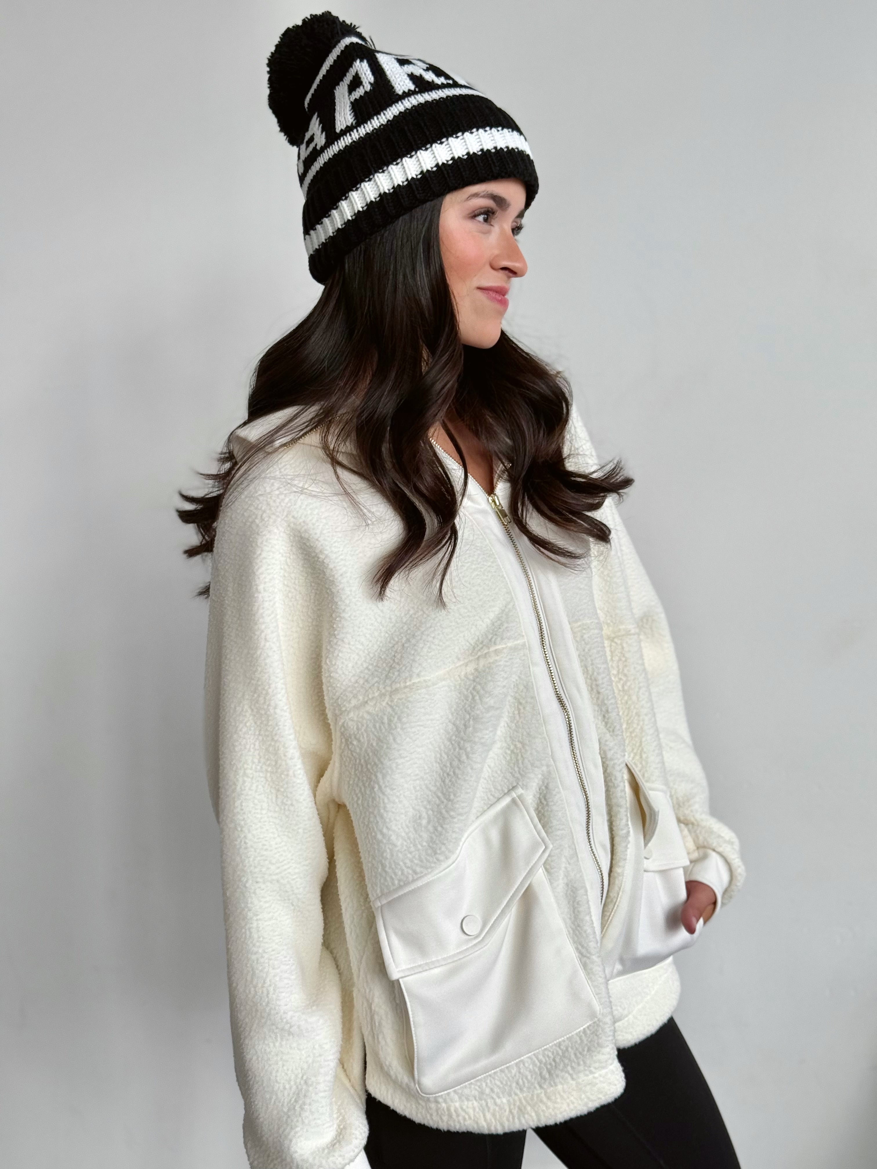 Chalet Jacket - IVORY - willows clothing JACKET
