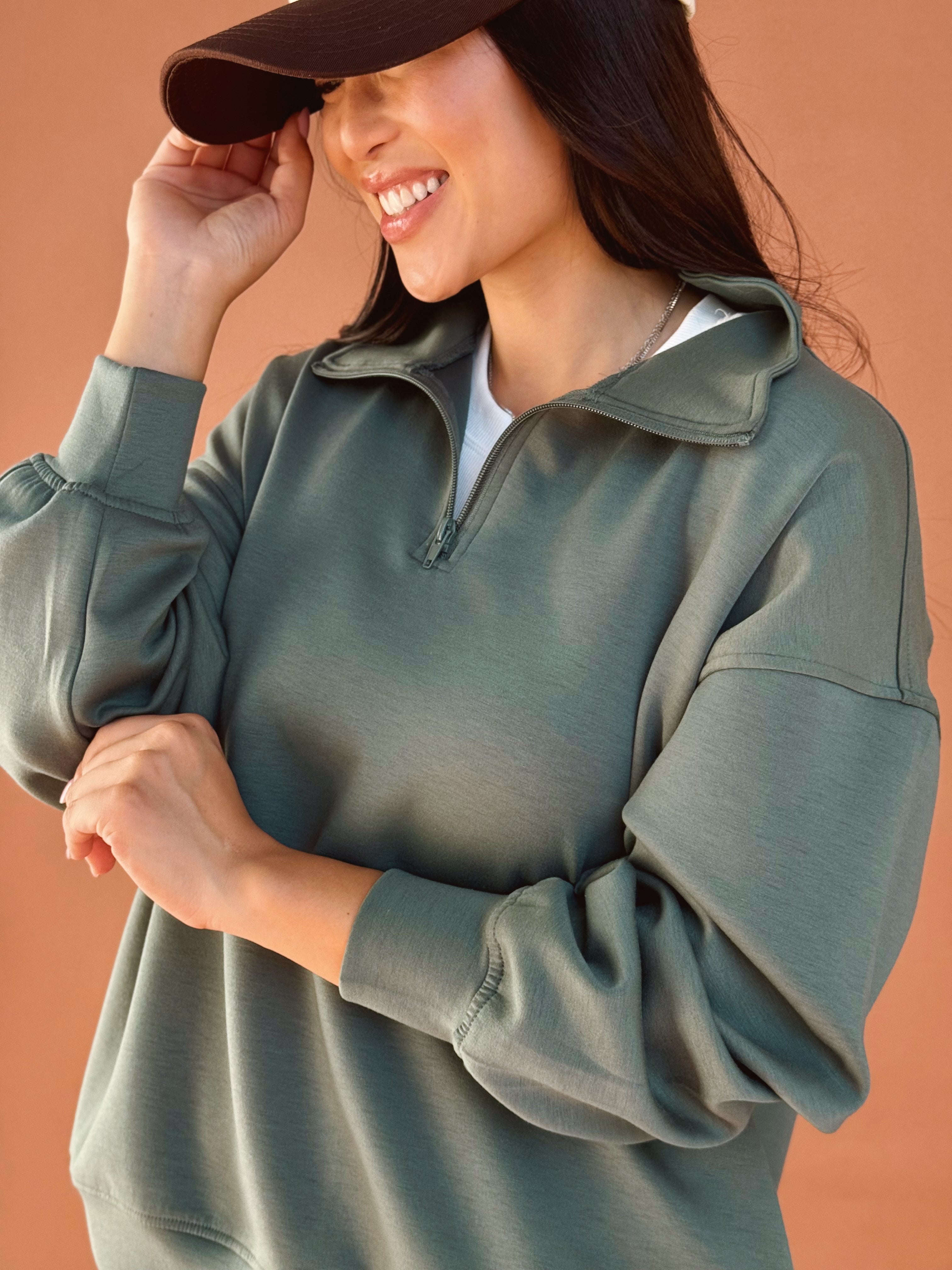 Changing of the Leaves Sweatshirt - DARK FOREST - willows clothing SWEATSHIRT
