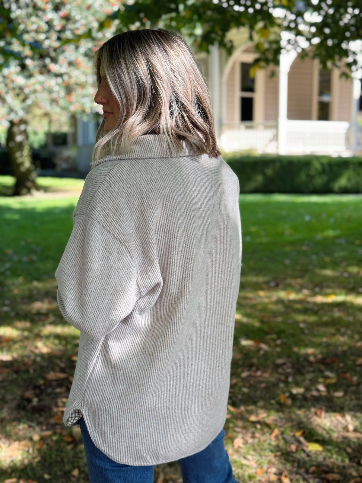 Chesapeake Shacket - BROWN - willows clothing JACKET