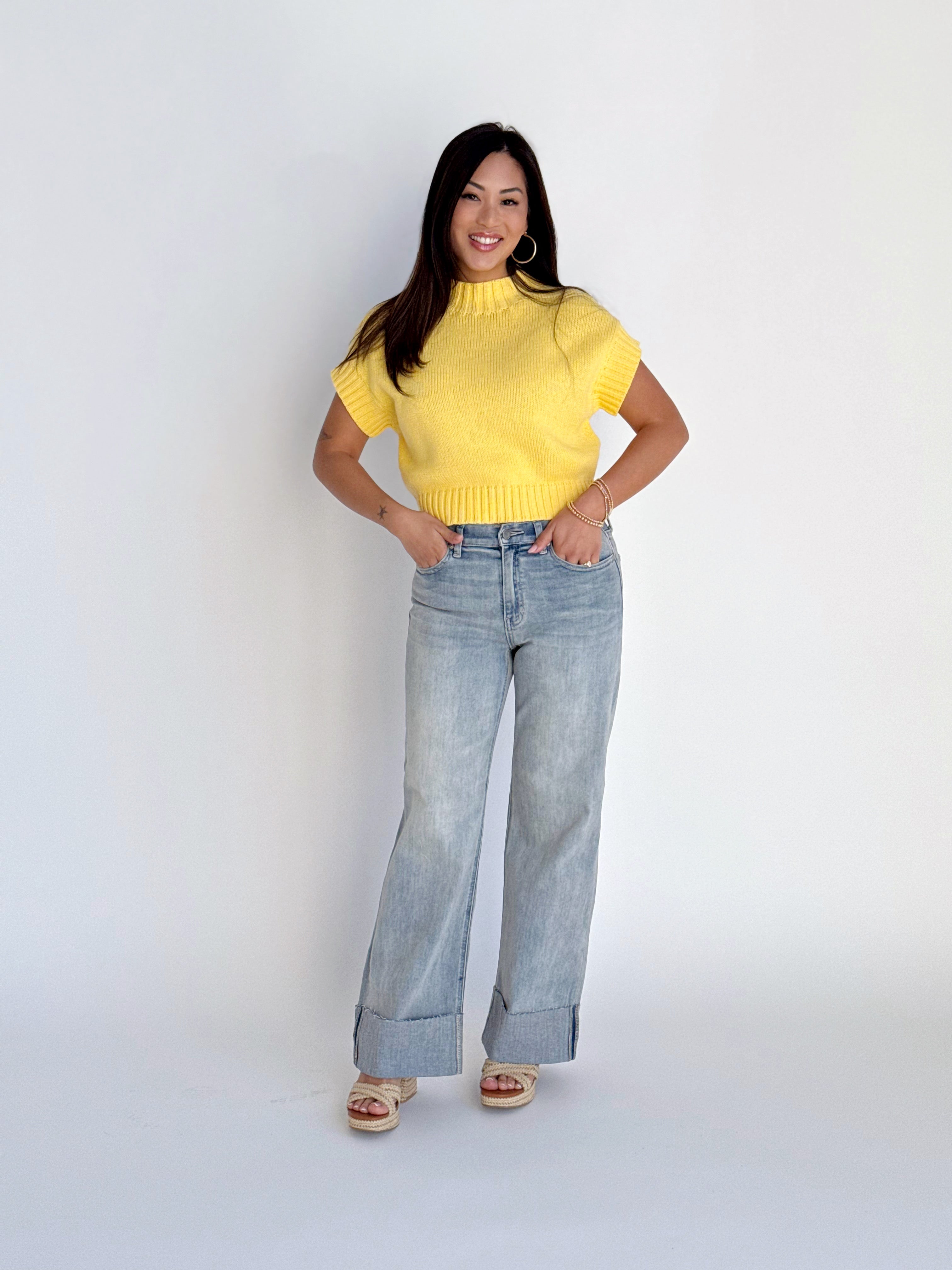 Chloe Sweater - BUTTER - willows clothing SWEATER