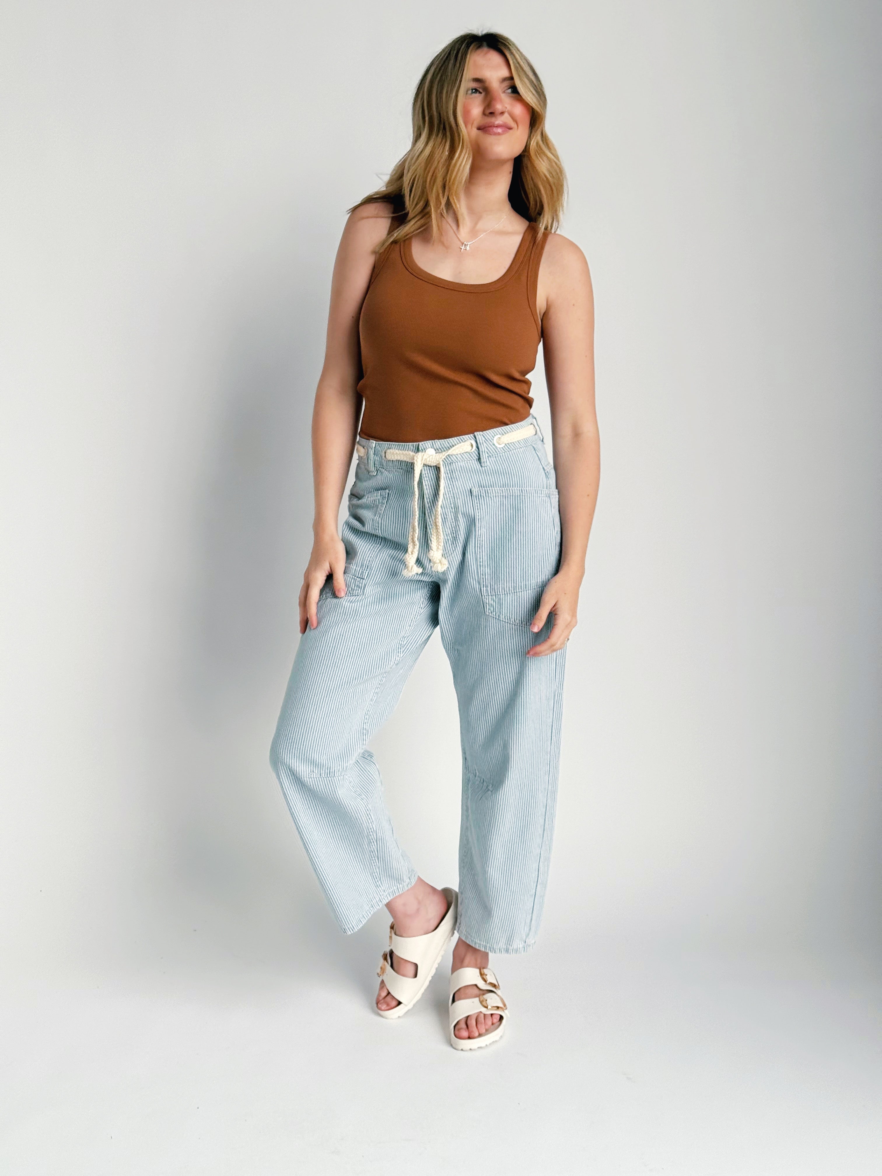 Clarkson Tank - BRONZE - willows clothing TANK