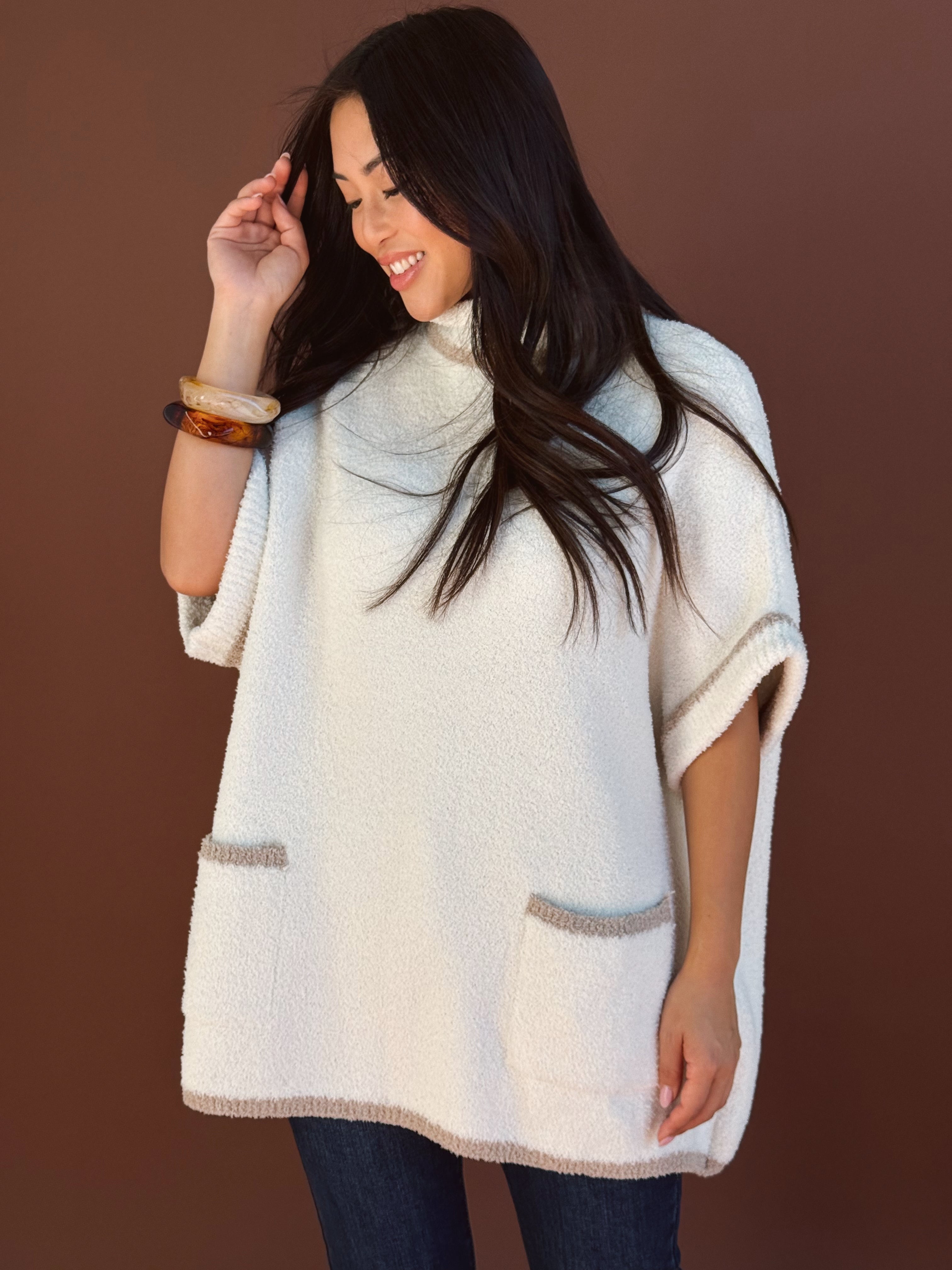 Claudia Sweater - IVORY - willows clothing S/S SHIRT