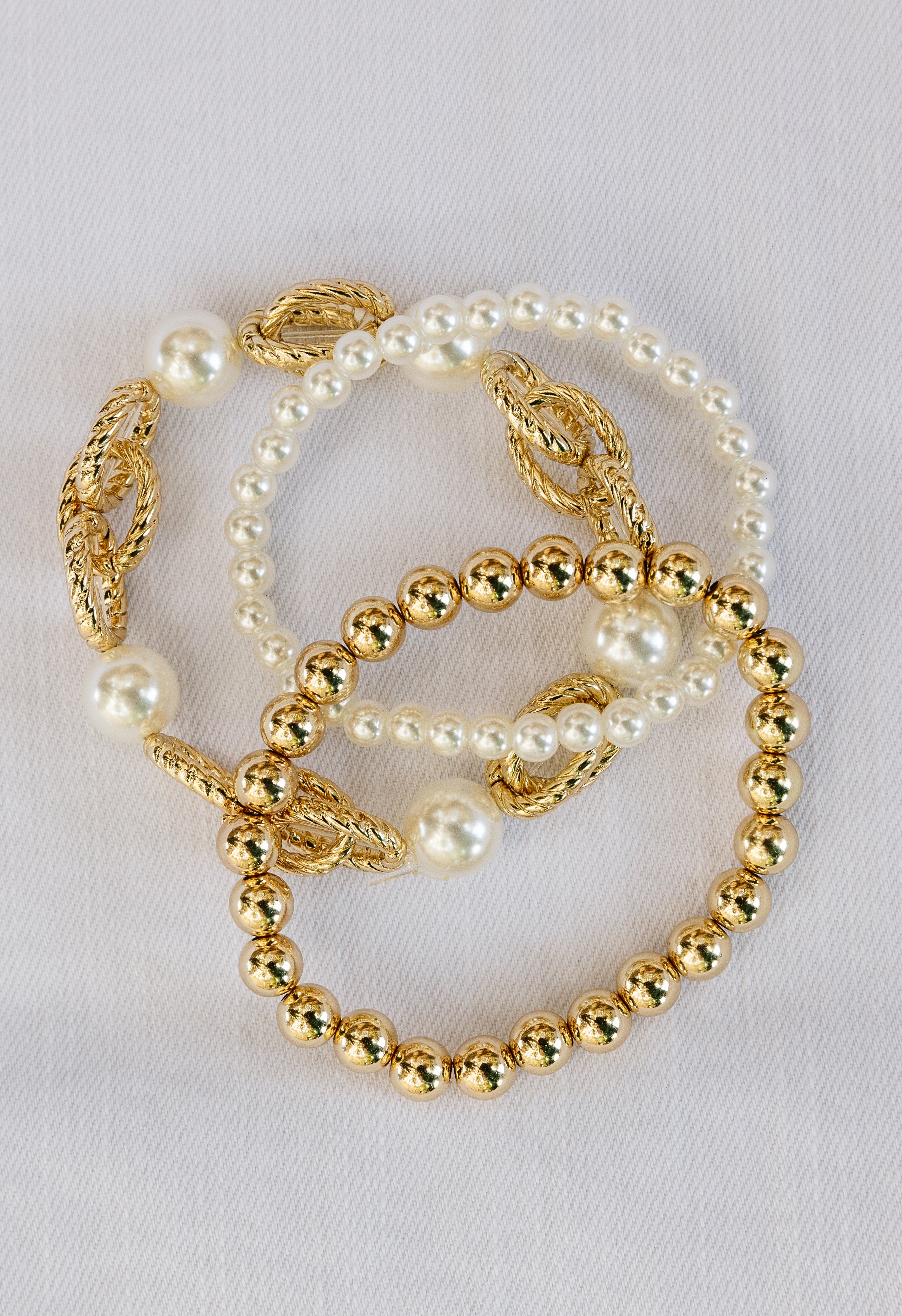 Cordelia Bracelet Set - GOLD - willows clothing Bracelets