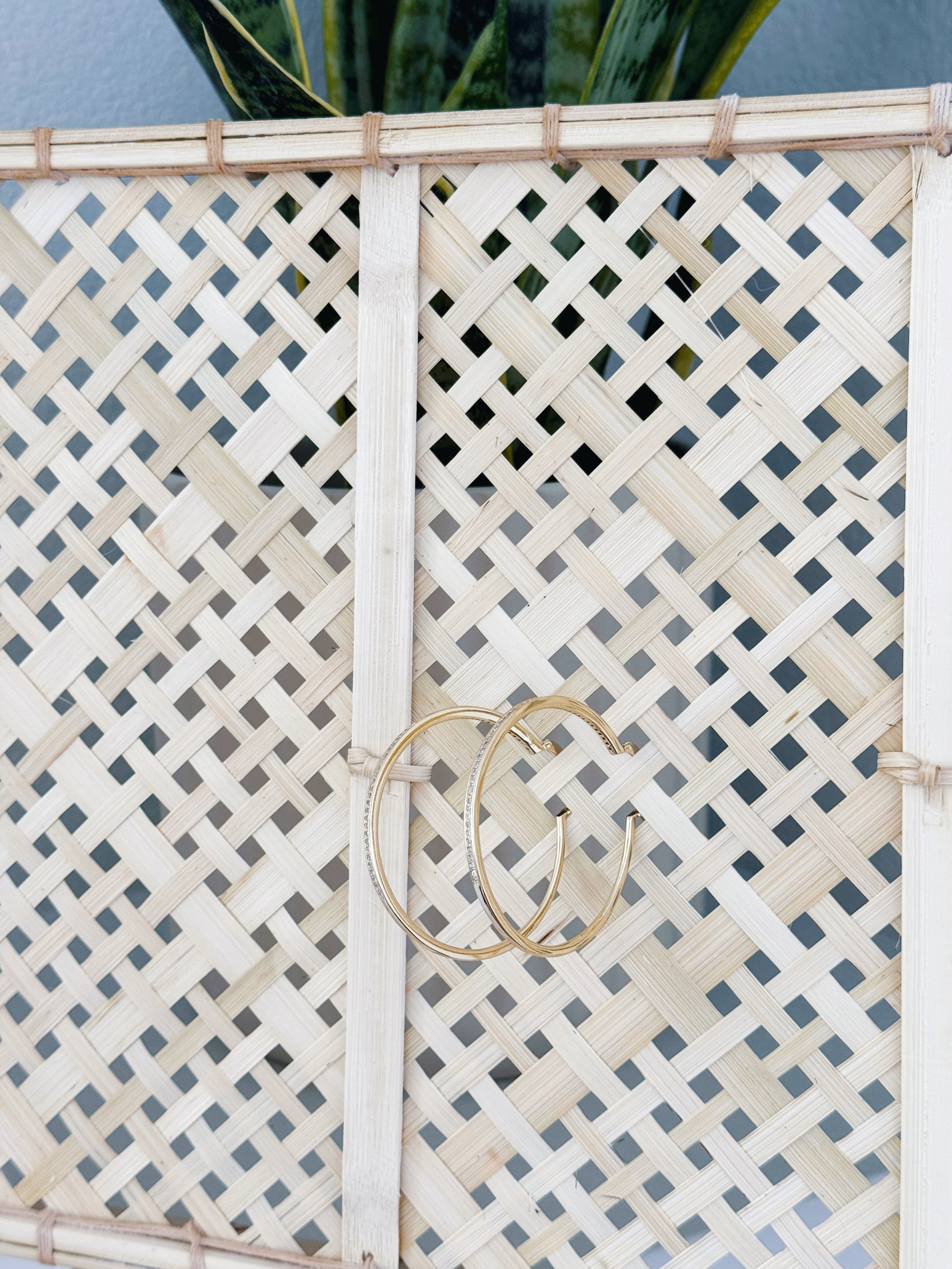 Cosmopolitan Hoop Earring - willows clothing EARRINGS