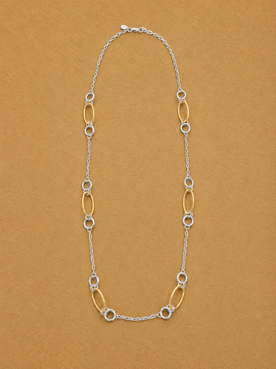 Danielle Chain Necklace - SILVER GOLD - willows clothing NECKLACE