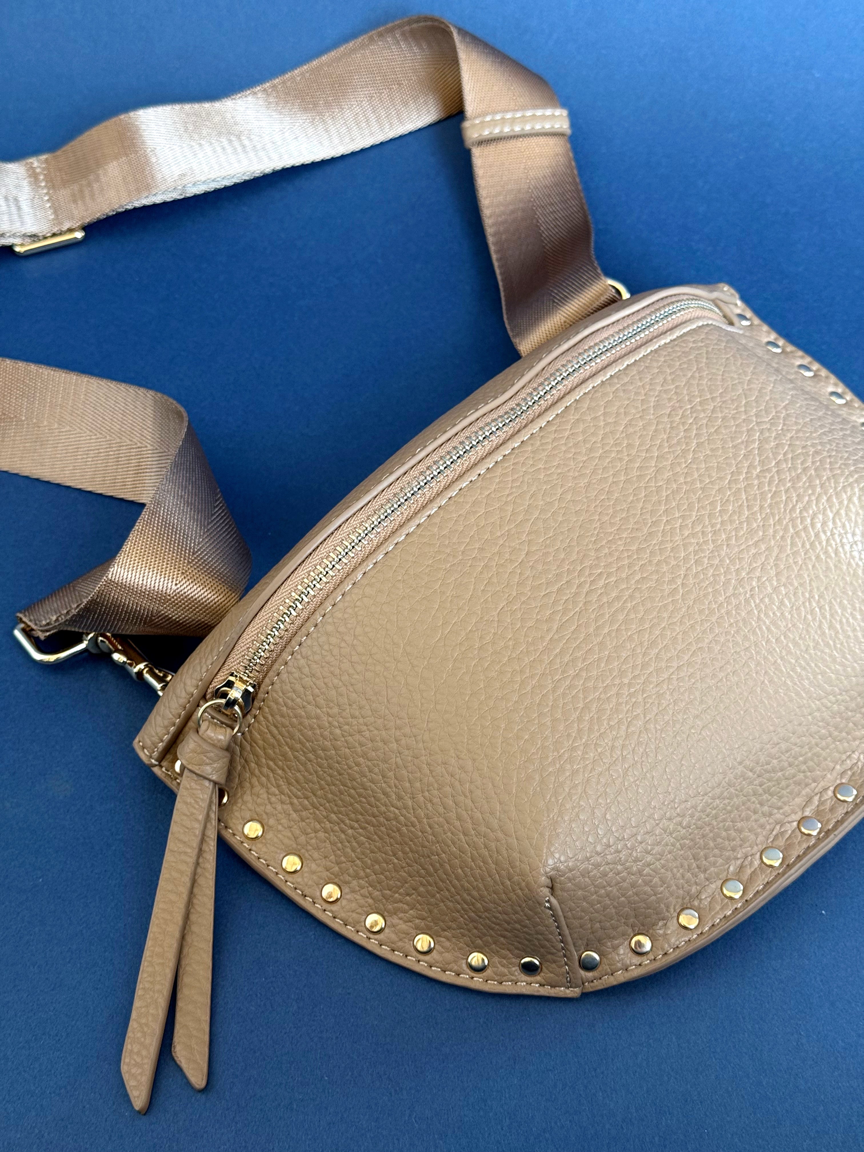 Delancey Crossbody - CAMEL - willows clothing FANNY PACK